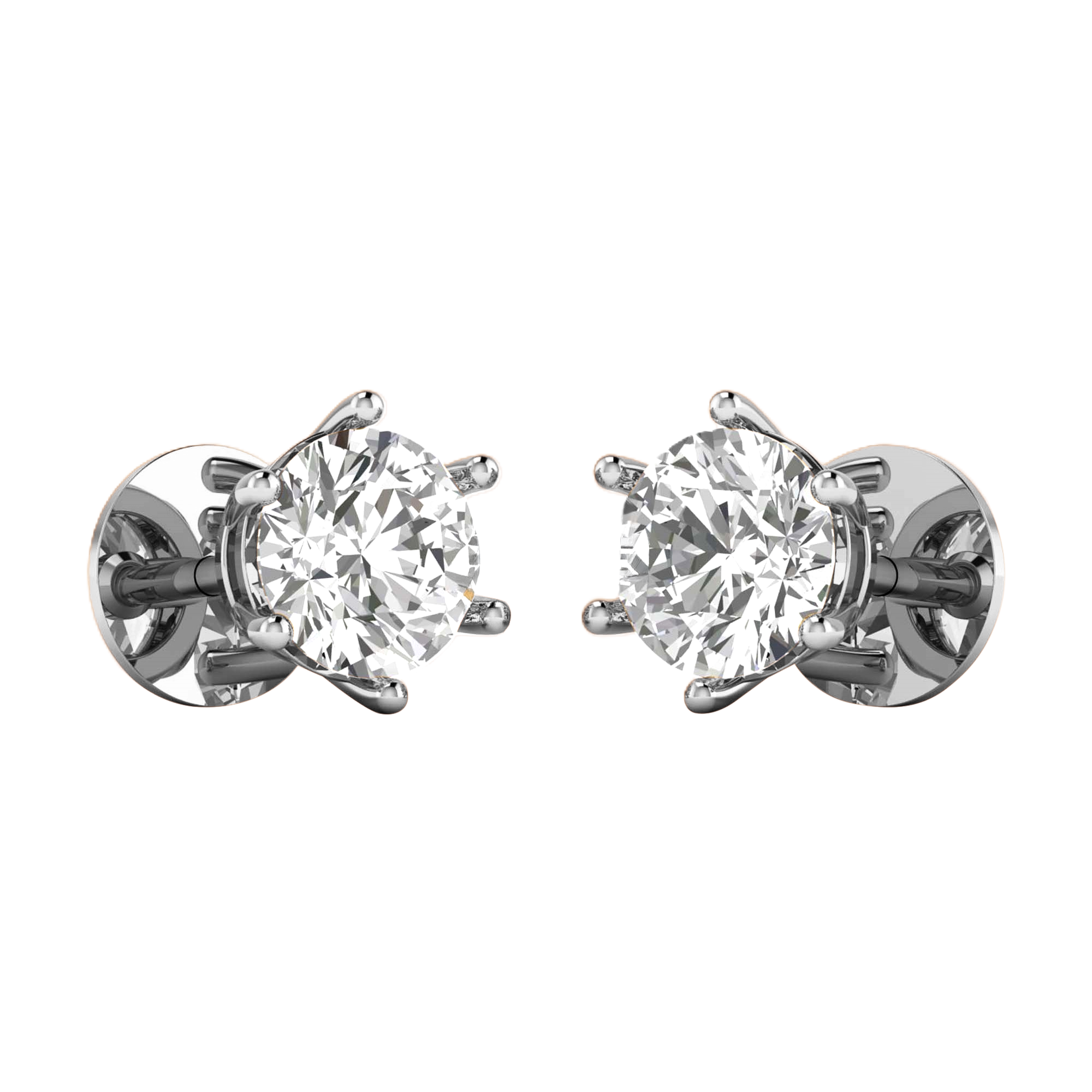 Mila Diamanten Stud Oorbellen Briljant - 3ct tot 6ct