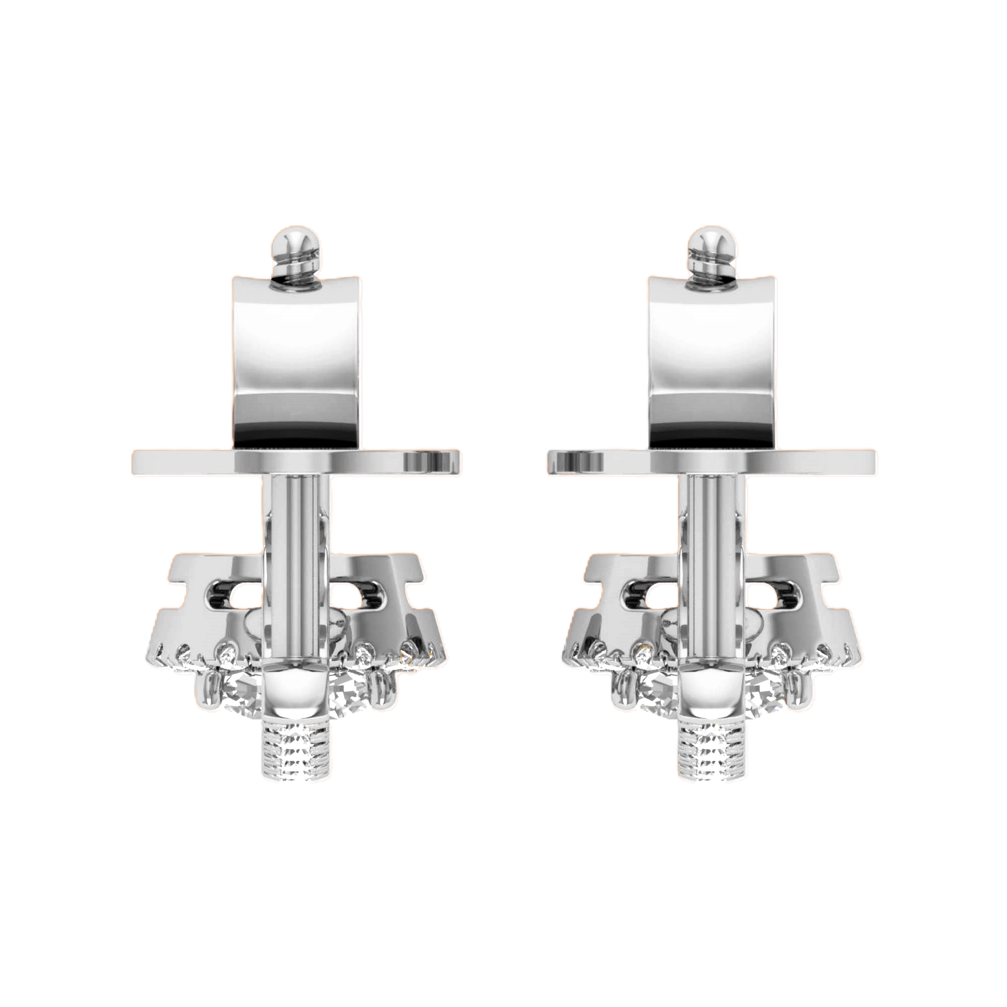 Bente Hängeohrringe Cushion – 1.4ct bis 4.4ct