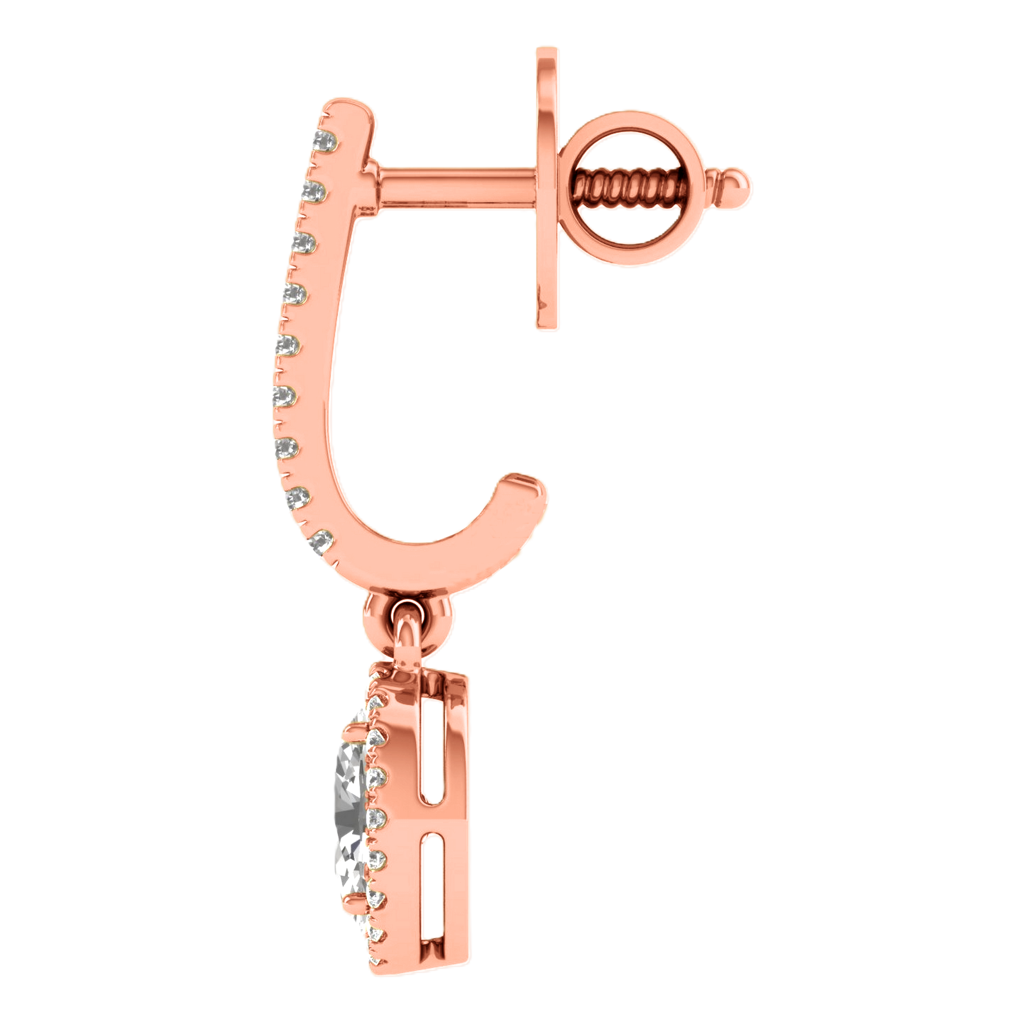 Bente Hangoorbellen Ovaal - 1.3ct tot 4.5ct