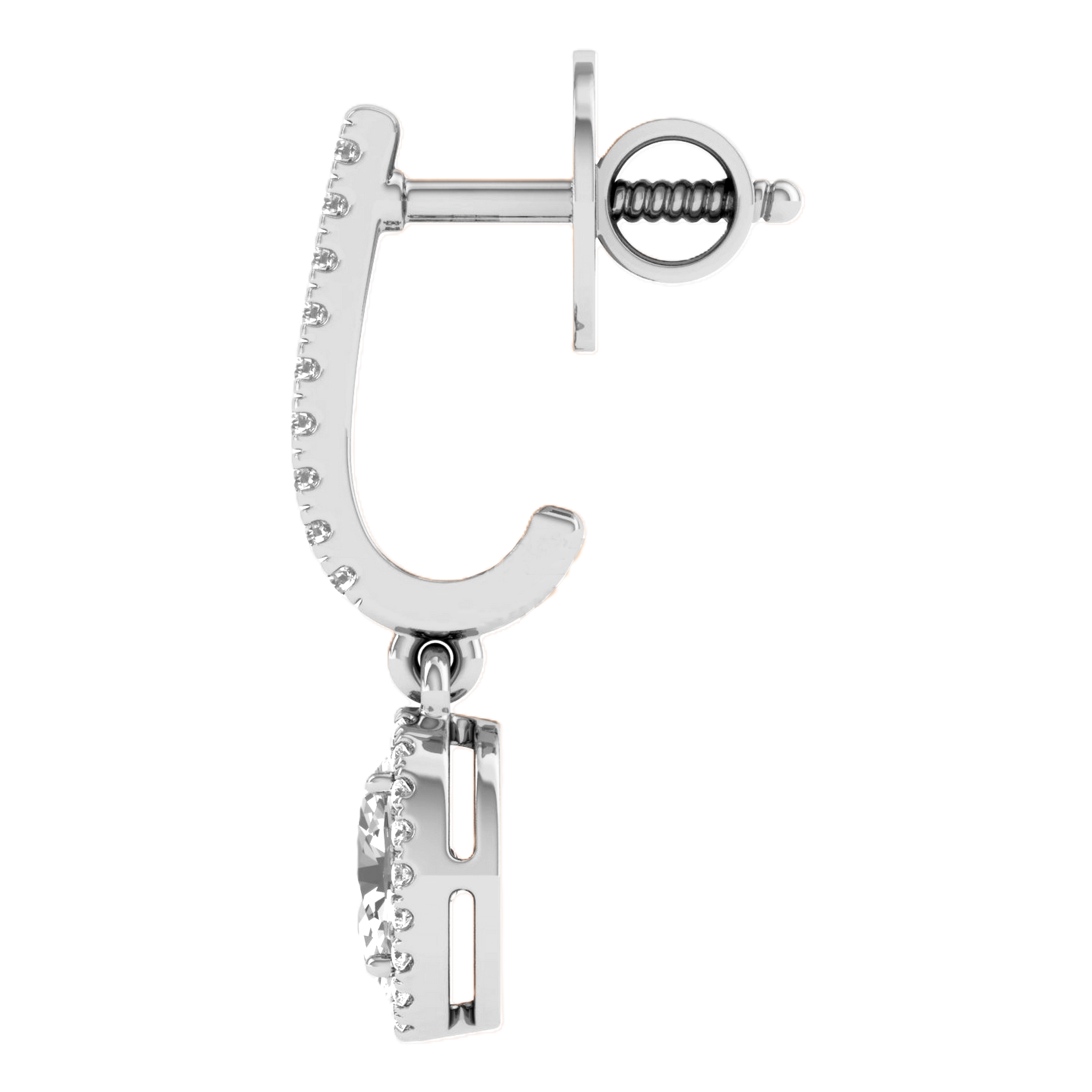 Bente Hangoorbellen Ovaal - 1.3ct tot 4.5ct