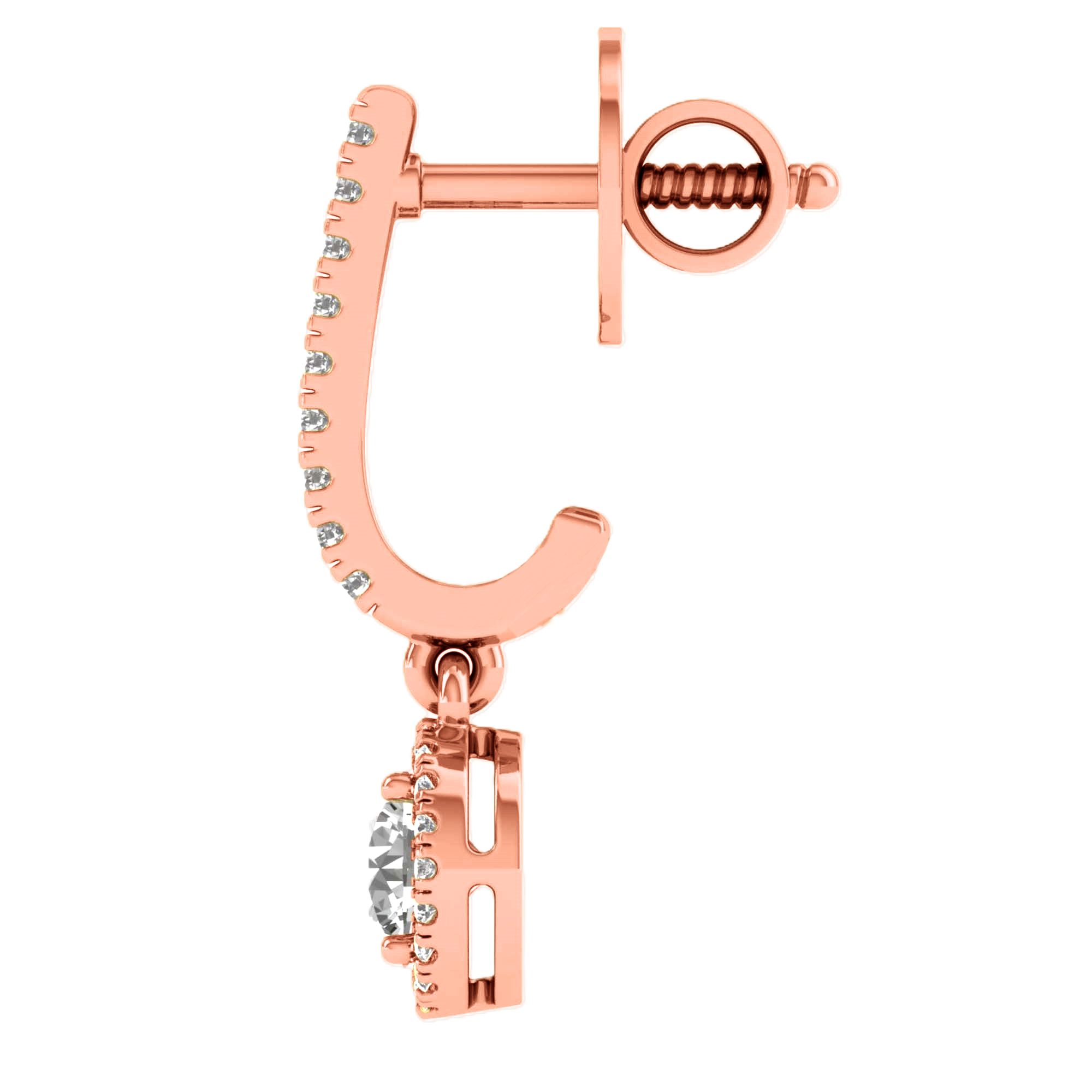 Bente Hangoorbellen Briljant - 1.3ct tot 4.7ct