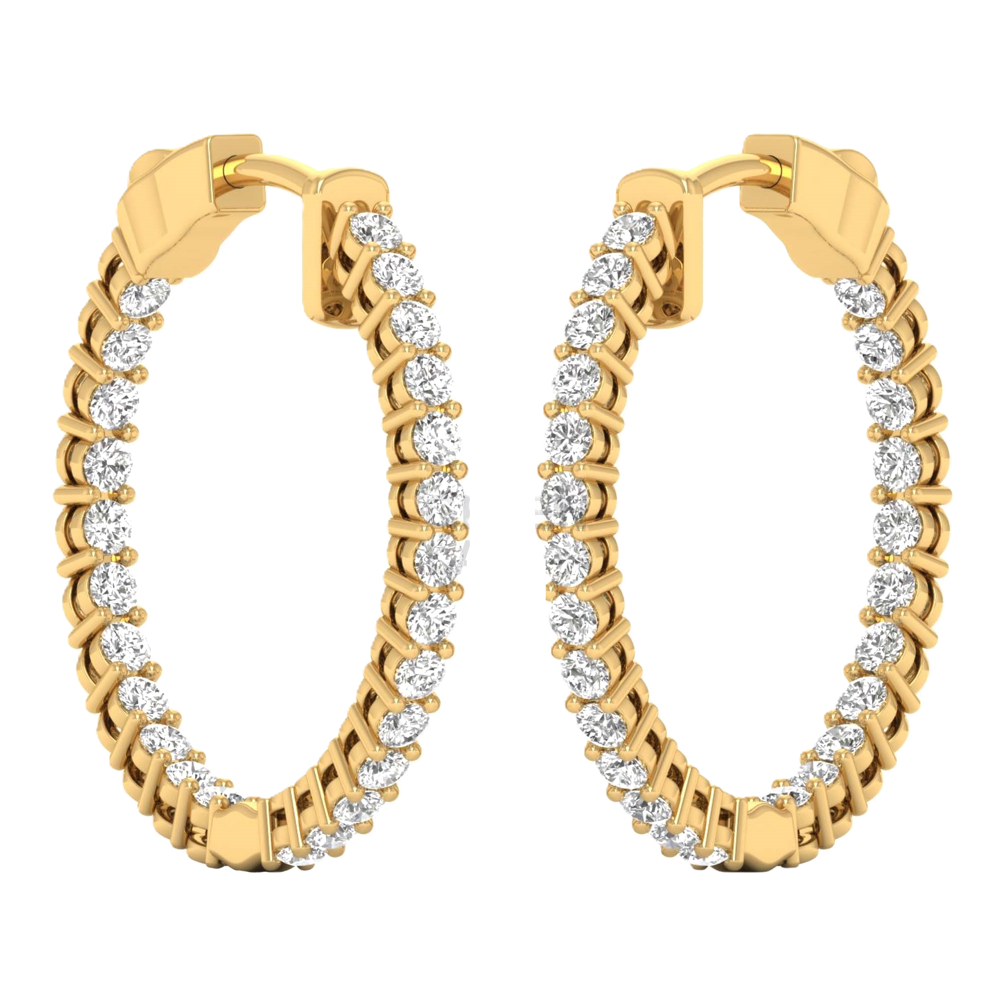 Jana Ohrringe Brillant – 1.2ct bis 3.2ct