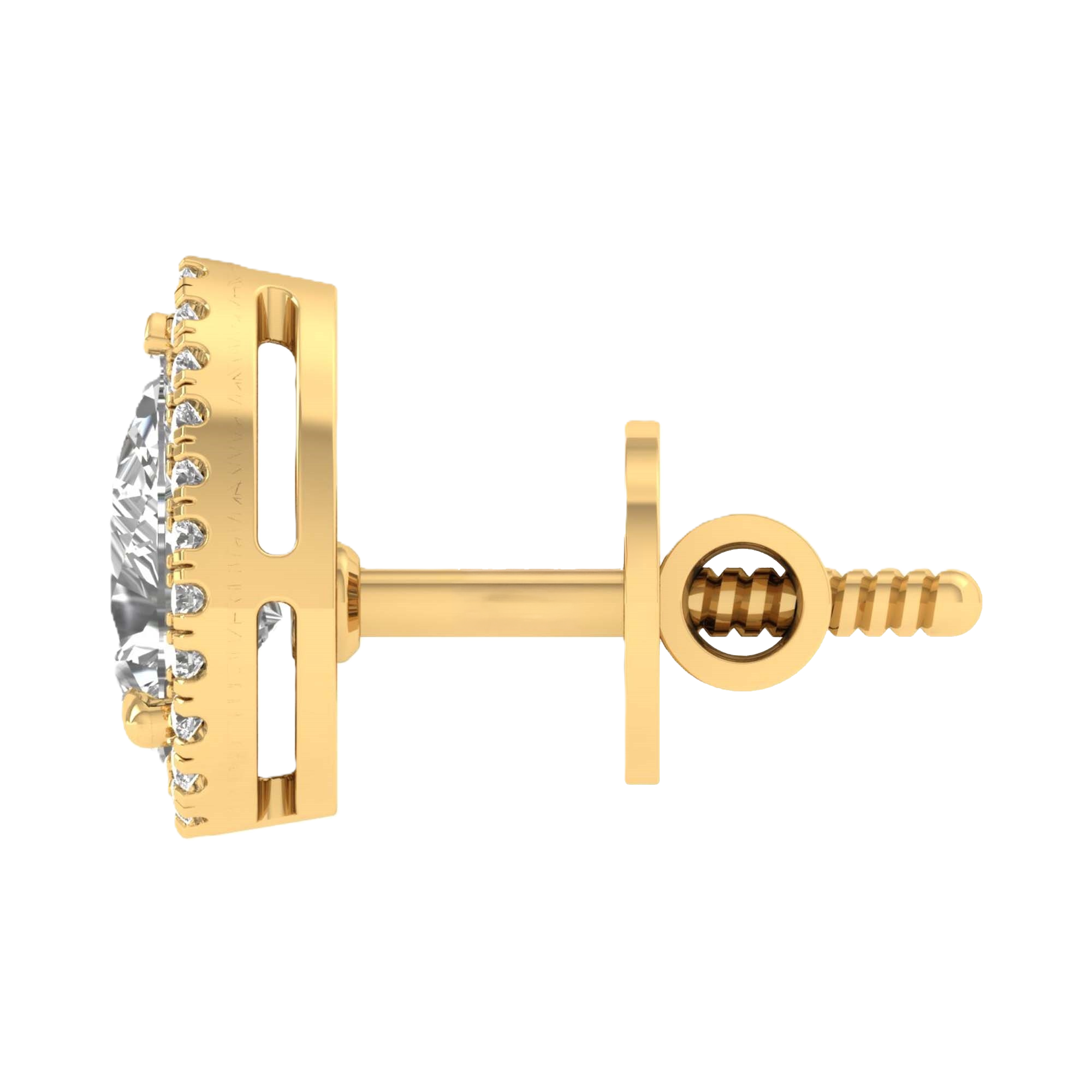Sofia Ohrstecker Birne - 1.1ct bis 5.6ct