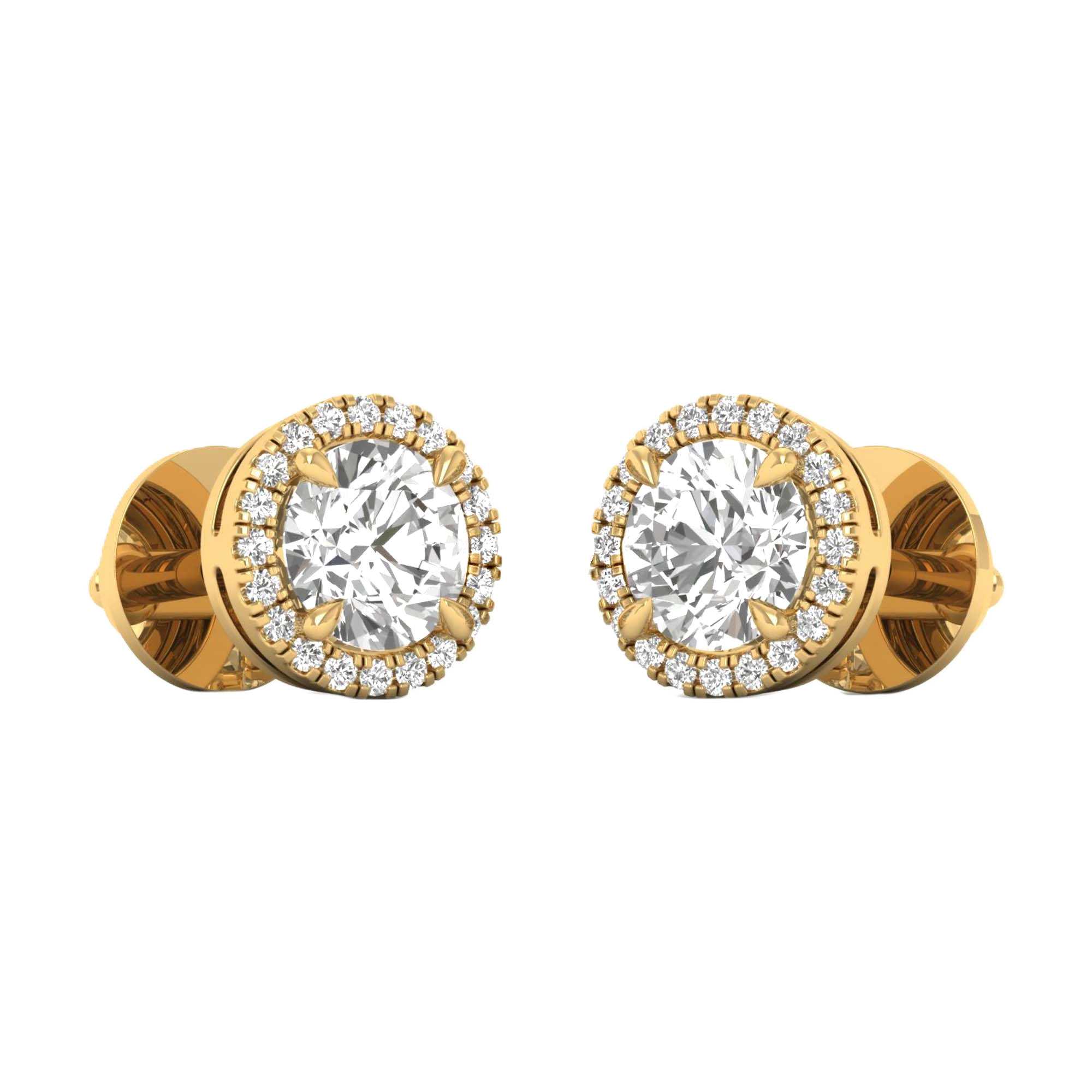 Sofia Stud Oorbellen Briljant - 1.1ct tot 5.5ct