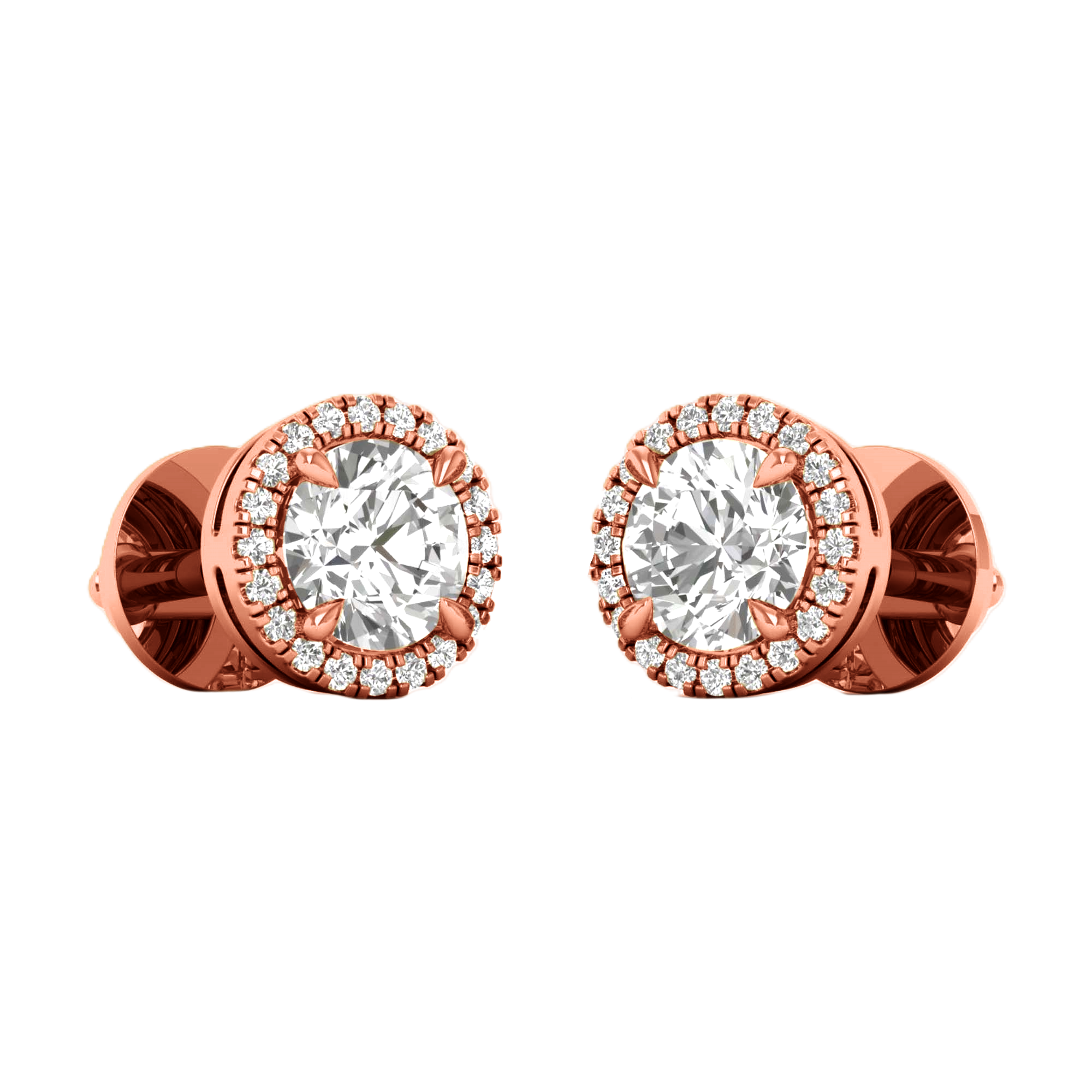 Sofia Stud Oorbellen Briljant - 1.1ct tot 5.5ct