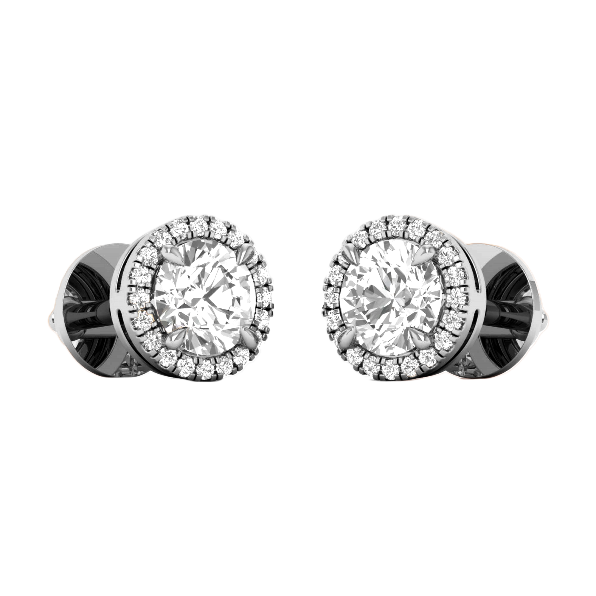Sofia Stud Oorbellen Briljant - 1.1ct tot 5.5ct