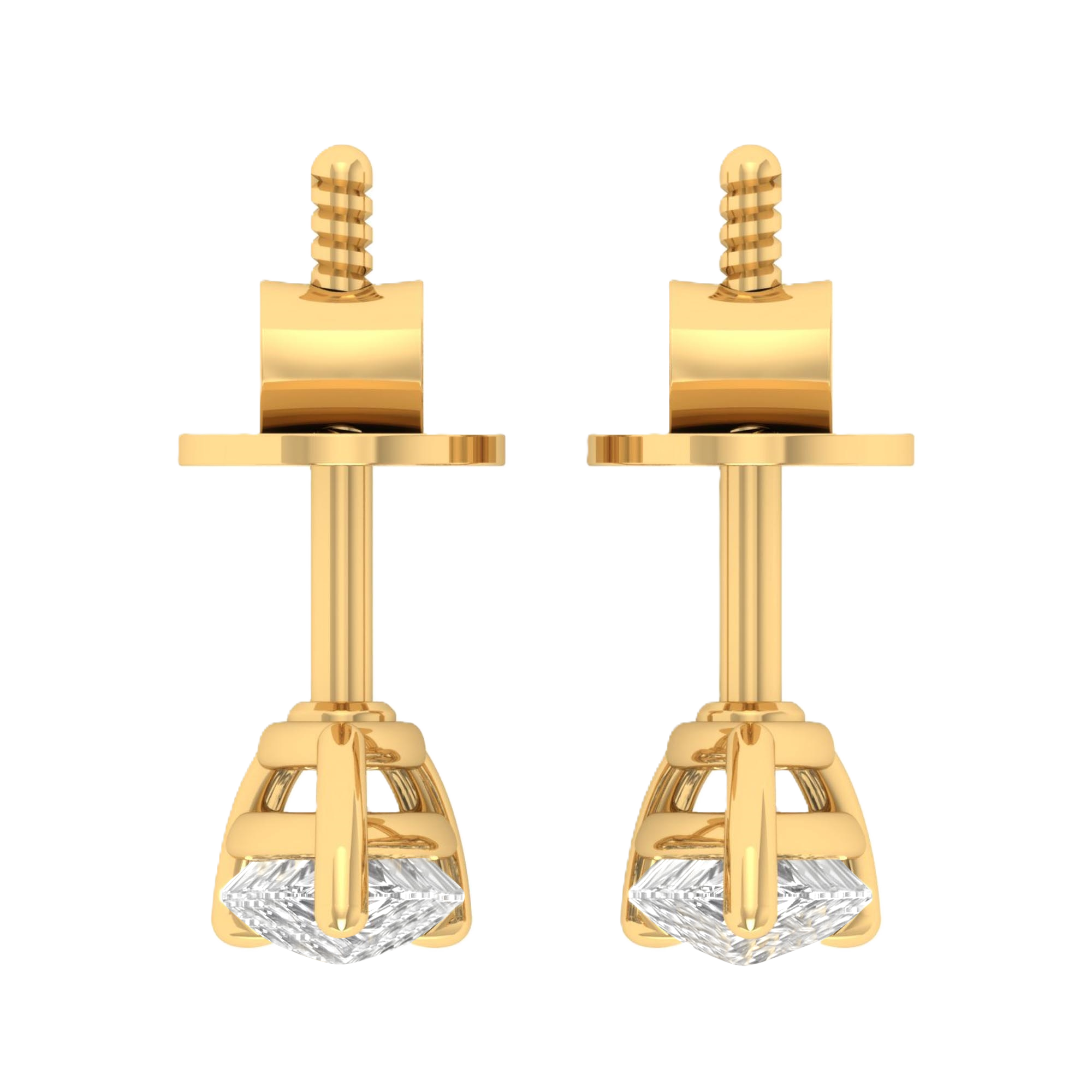 Noa Stud Oorbellen Peer - 1ct tot 5ct