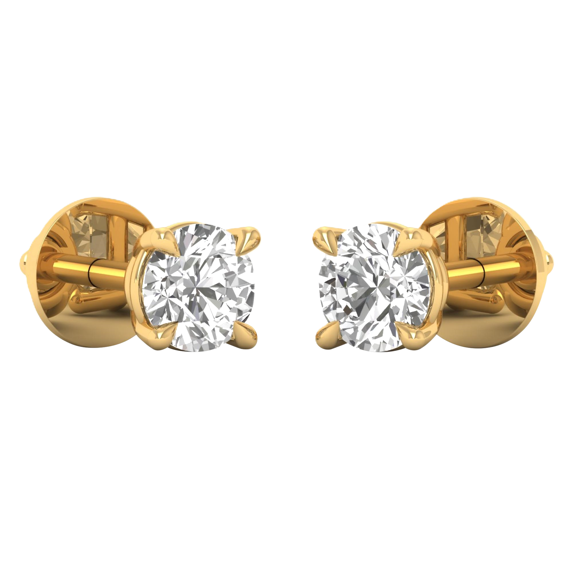 Noa Stud Oorbellen Briljant - 0.5ct tot 5ct