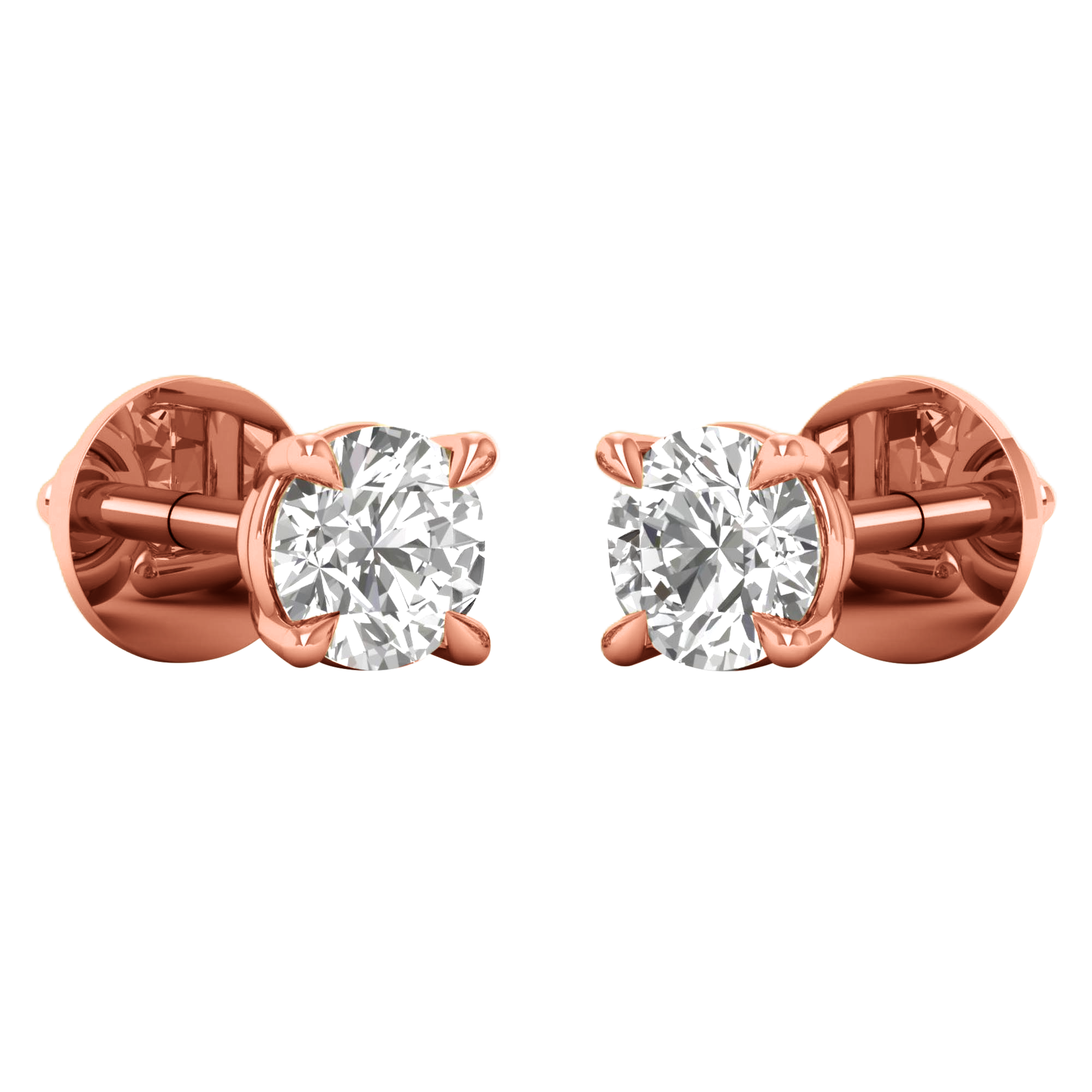 Noa Stud Oorbellen Briljant - 0.5ct tot 5ct