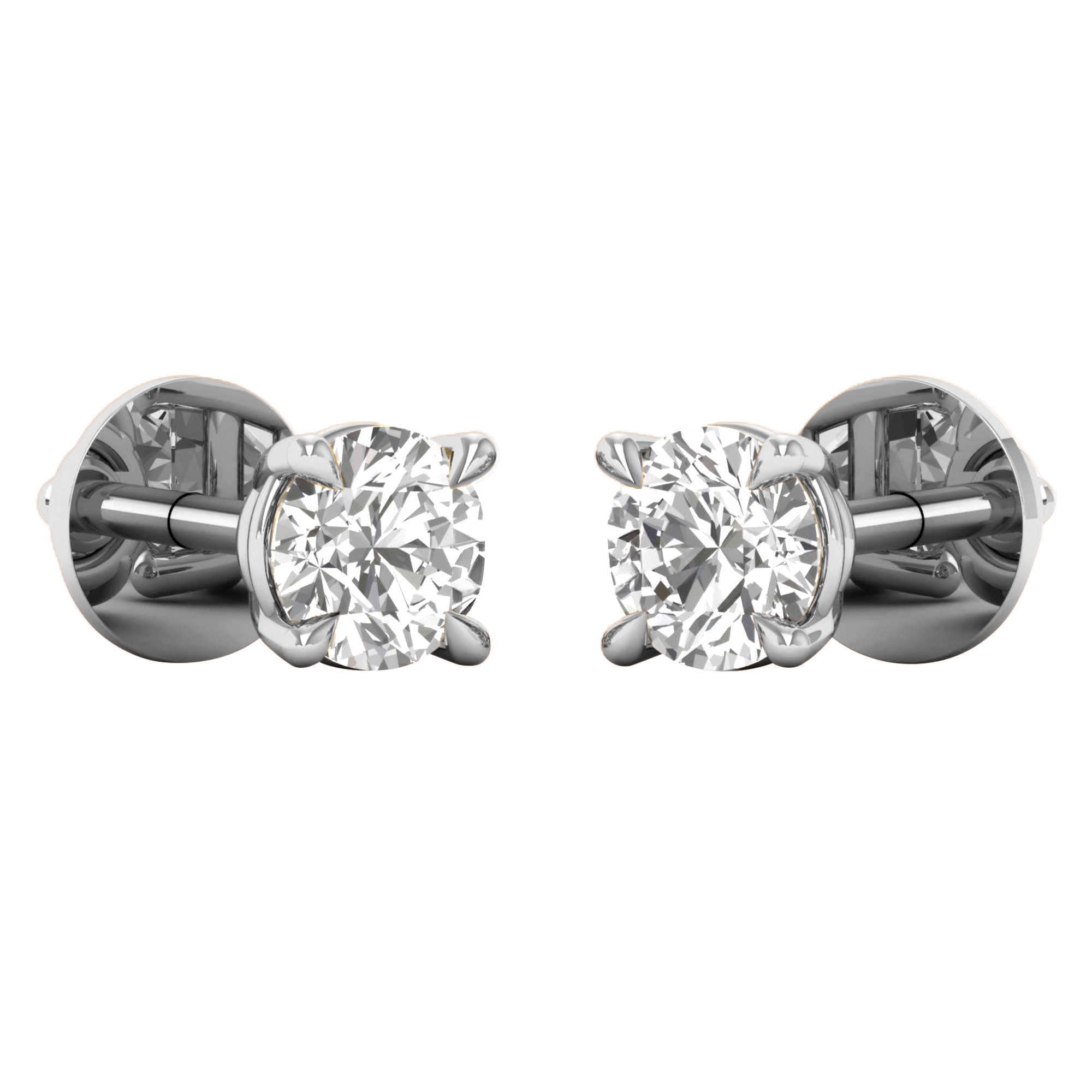 Noa Stud Oorbellen Briljant - 0.5ct tot 5ct