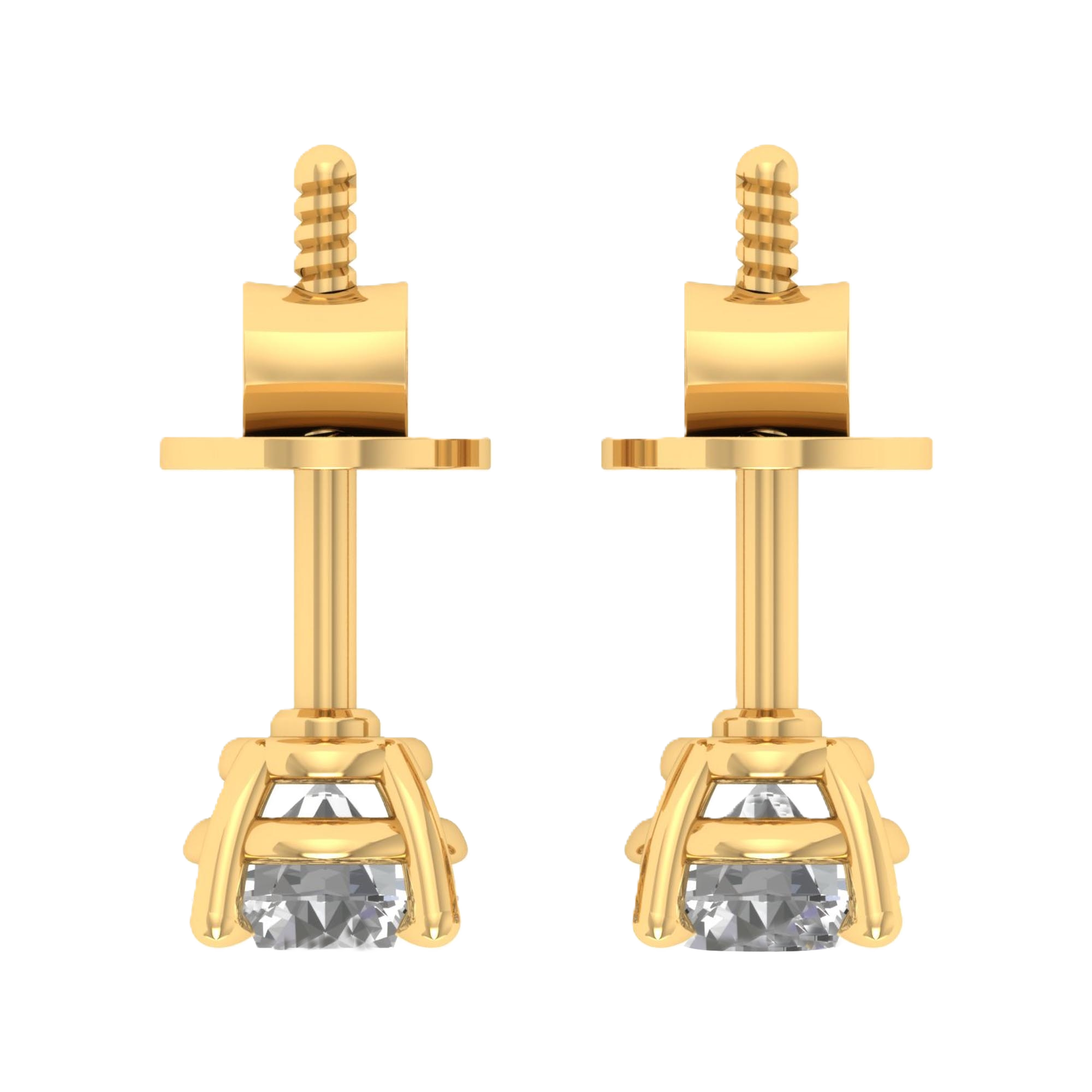 Noa Stud Oorbellen Briljant - 0.5ct tot 5ct