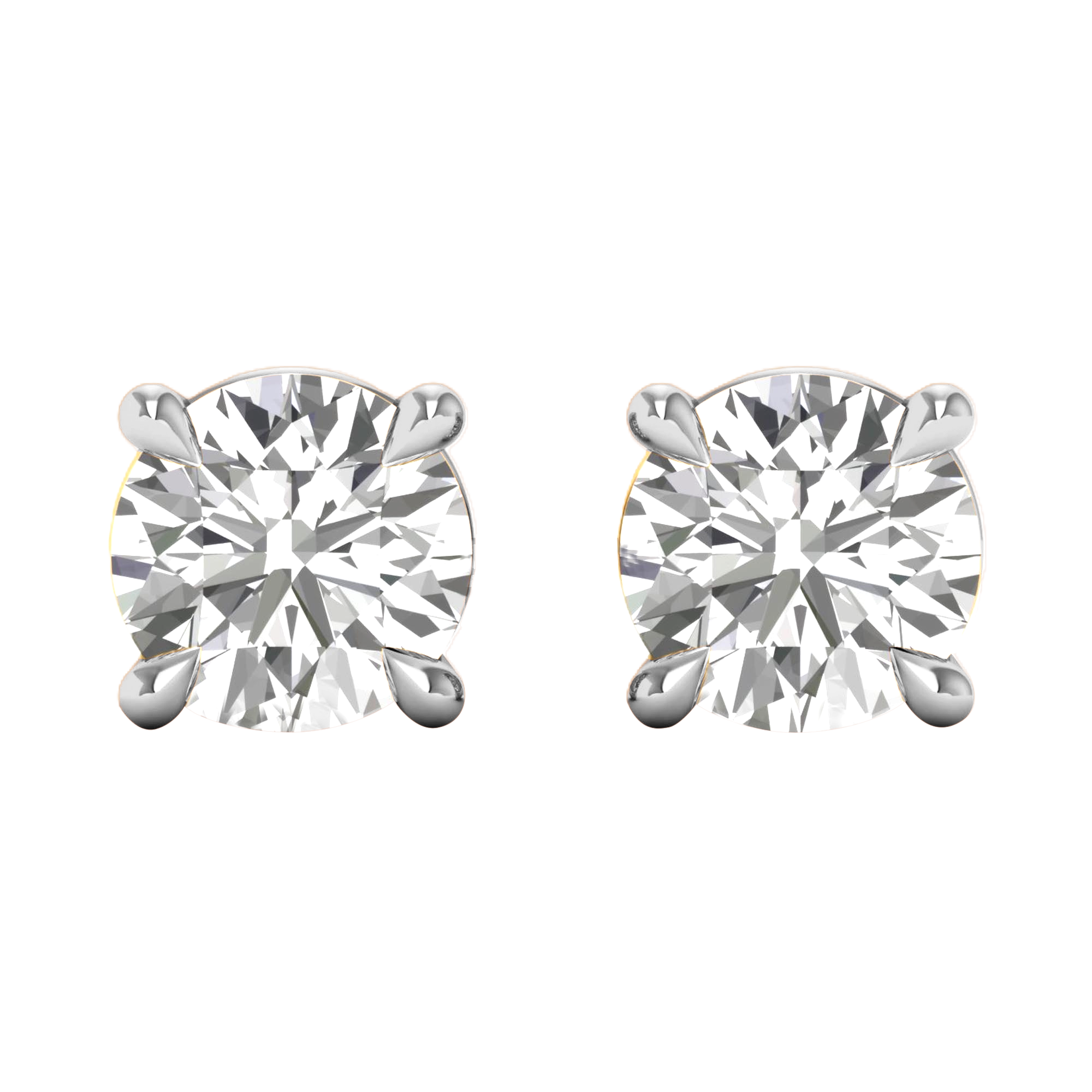 Noa Stud Oorbellen Briljant - 0.5ct tot 5ct