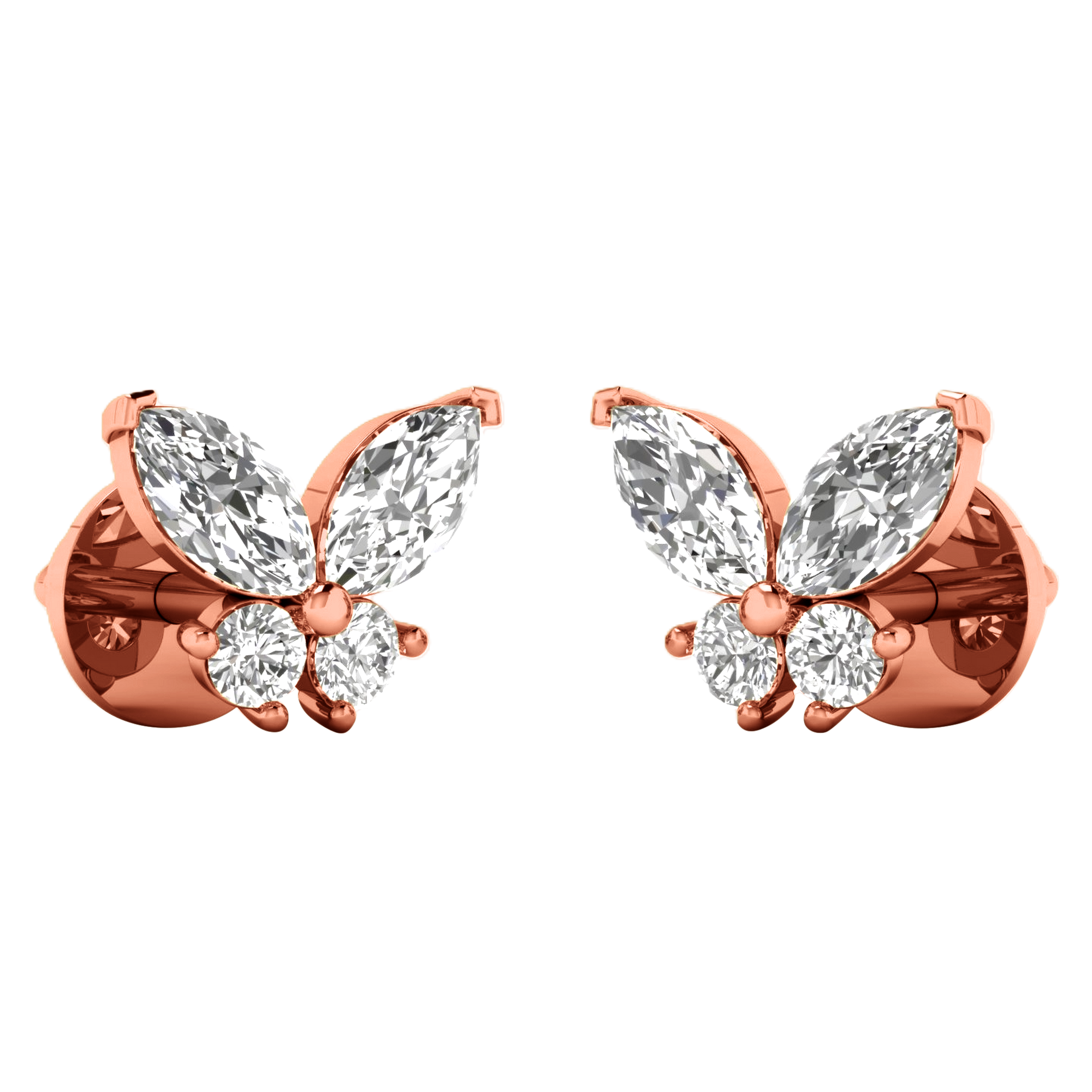 Gina Diamanten Stud Oorbellen Peer - 2.2ct