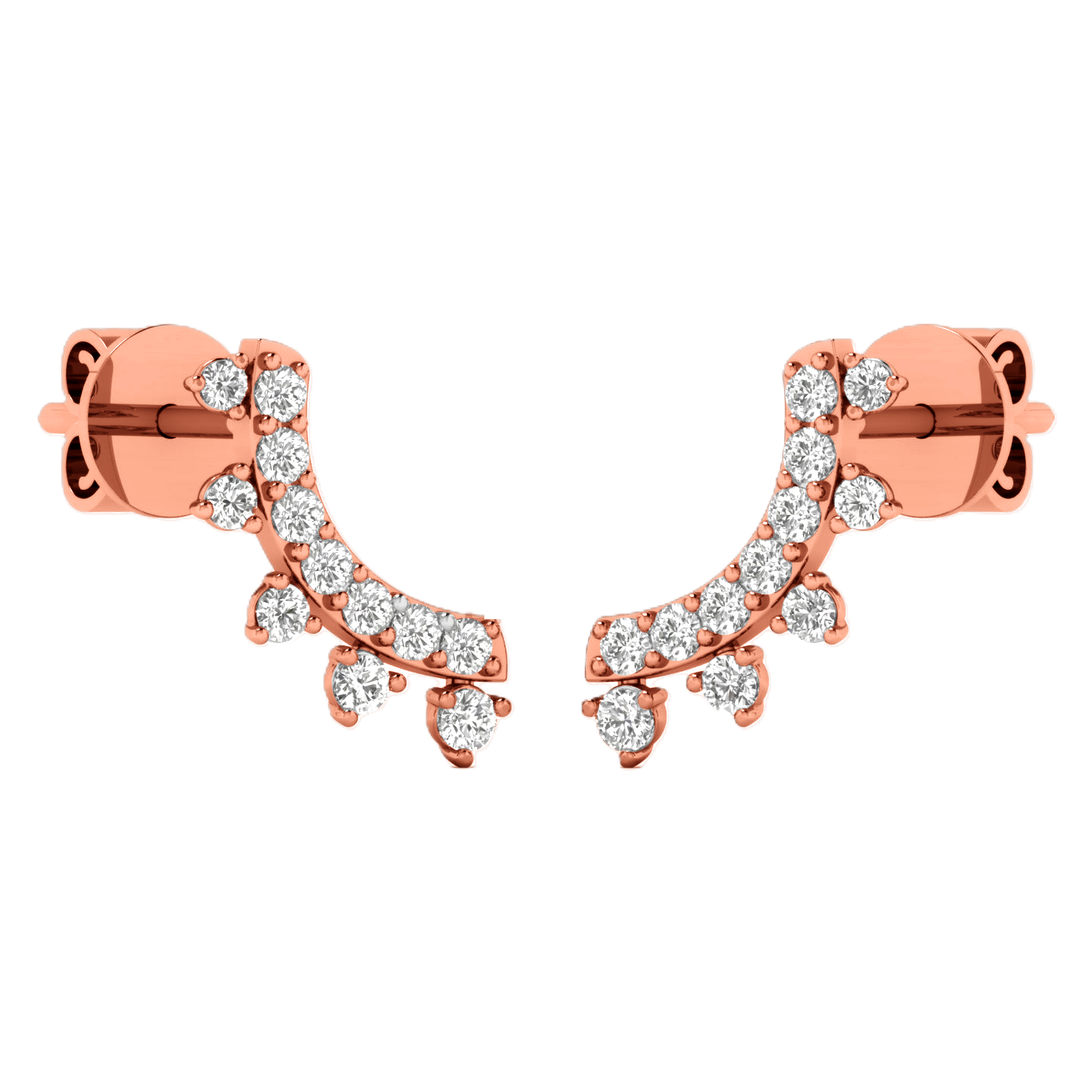 Femke Diamant Stecker Ohrringe Brillant - 0.4ct