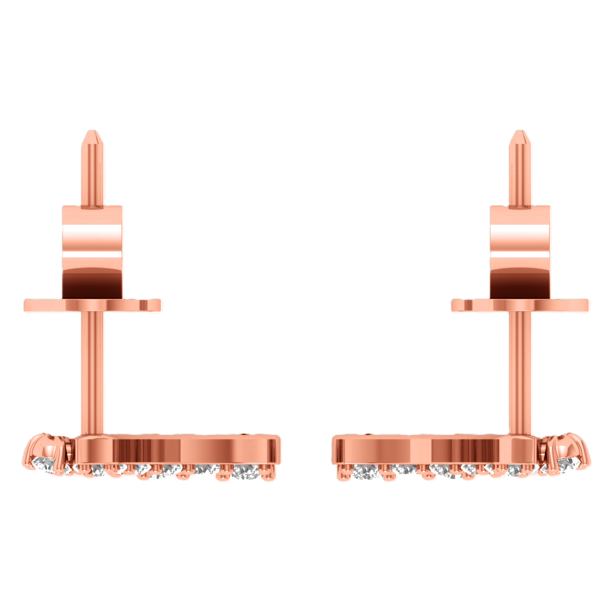 Femke Diamant Stecker Ohrringe Brillant - 0.4ct