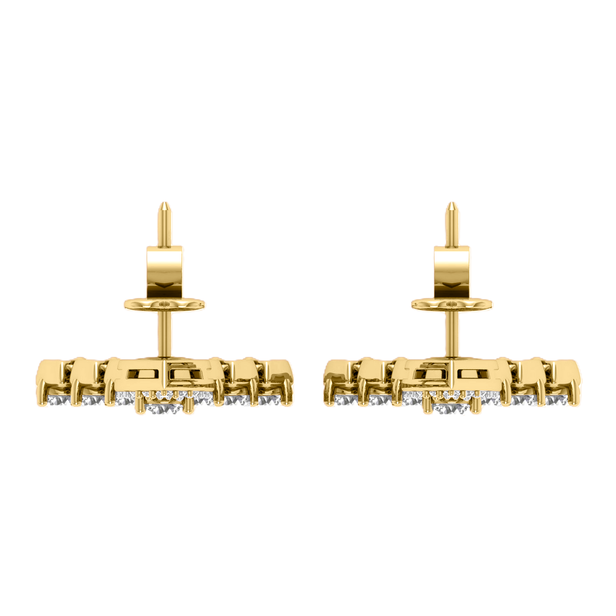 Karen Diamant-Ohrhänger Brillant - 4.9ct