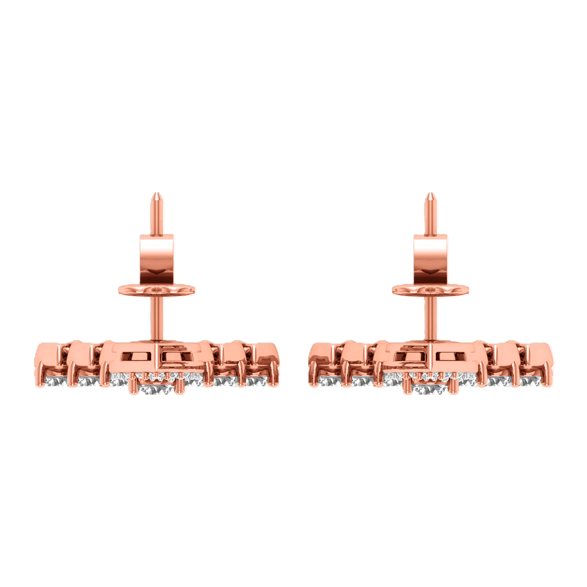 Karen Diamant-Ohrhänger Brillant - 4.9ct