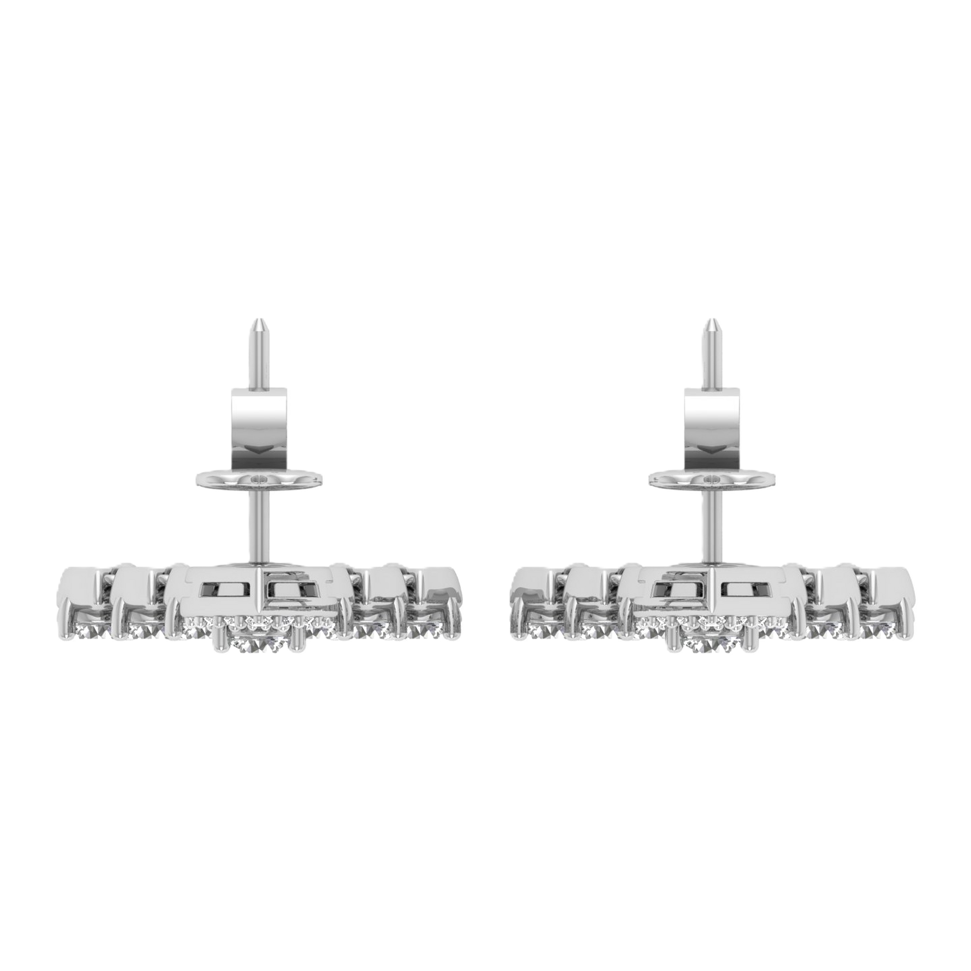 Karen Diamant-Ohrhänger Brillant - 4.9ct
