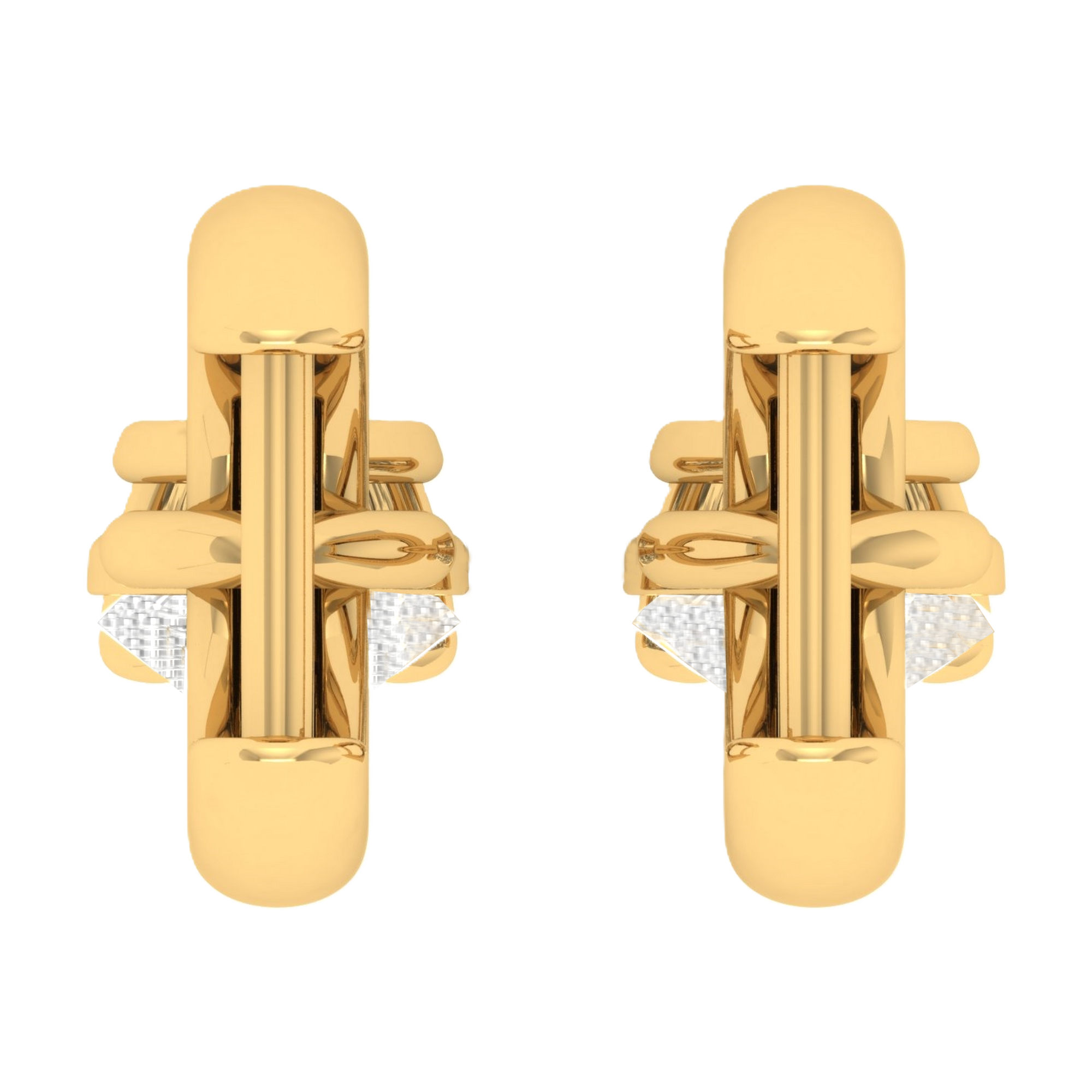Sofie Creolen Birne - 1ct bis 2ct