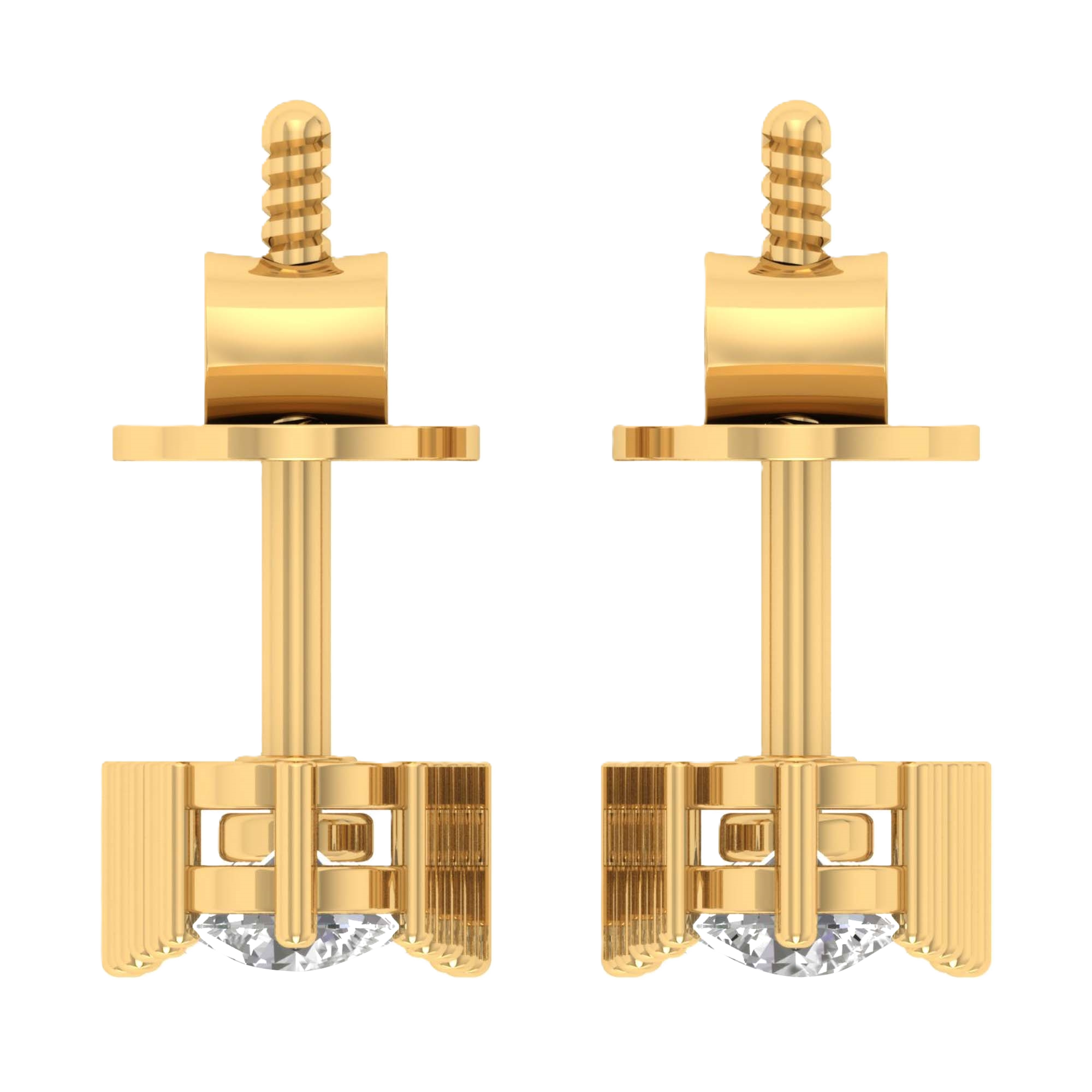 Amelie Hangoorbellen Briljant - 2.4ct