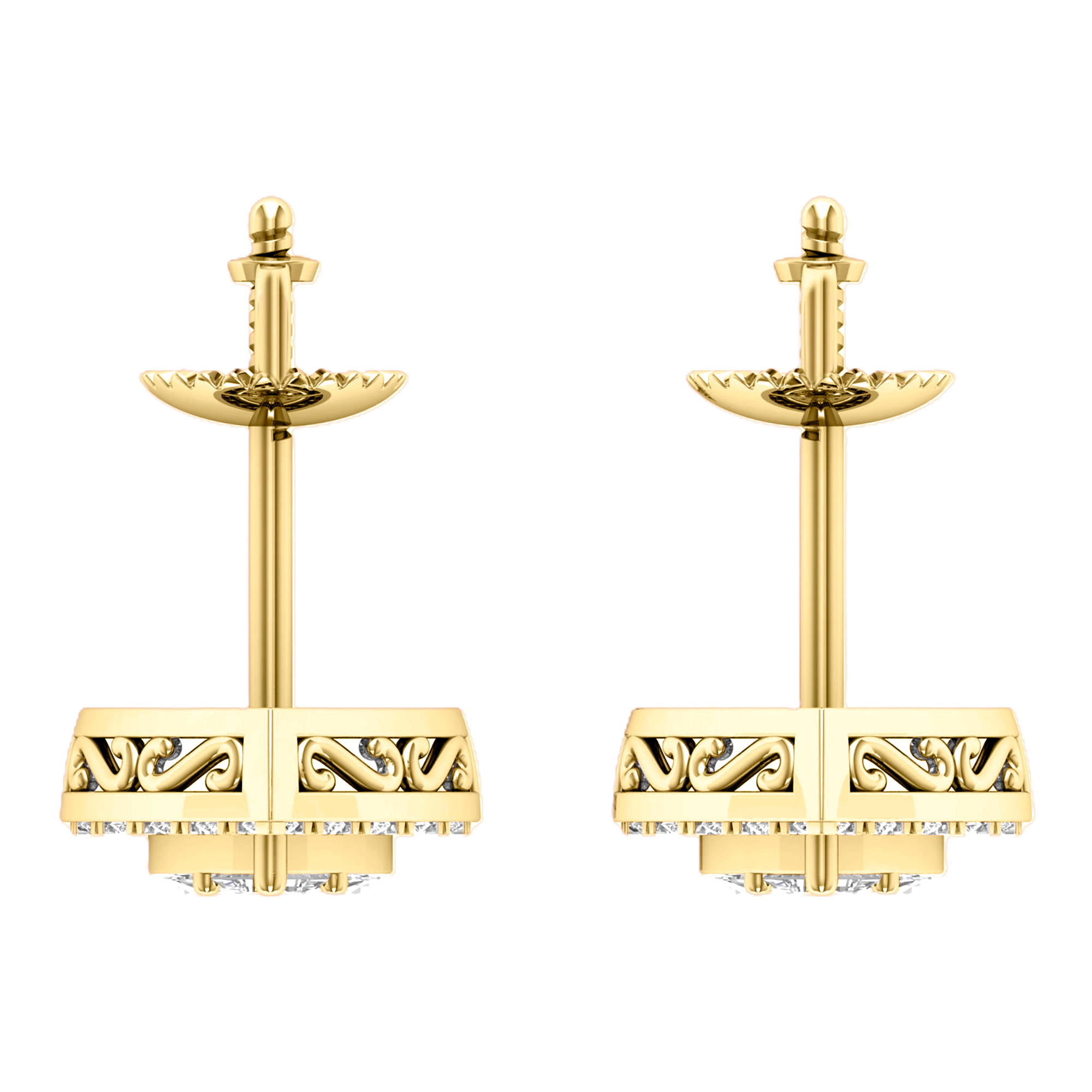 Imke Diamanten Stud Oorbellen Markies - 0.9ct