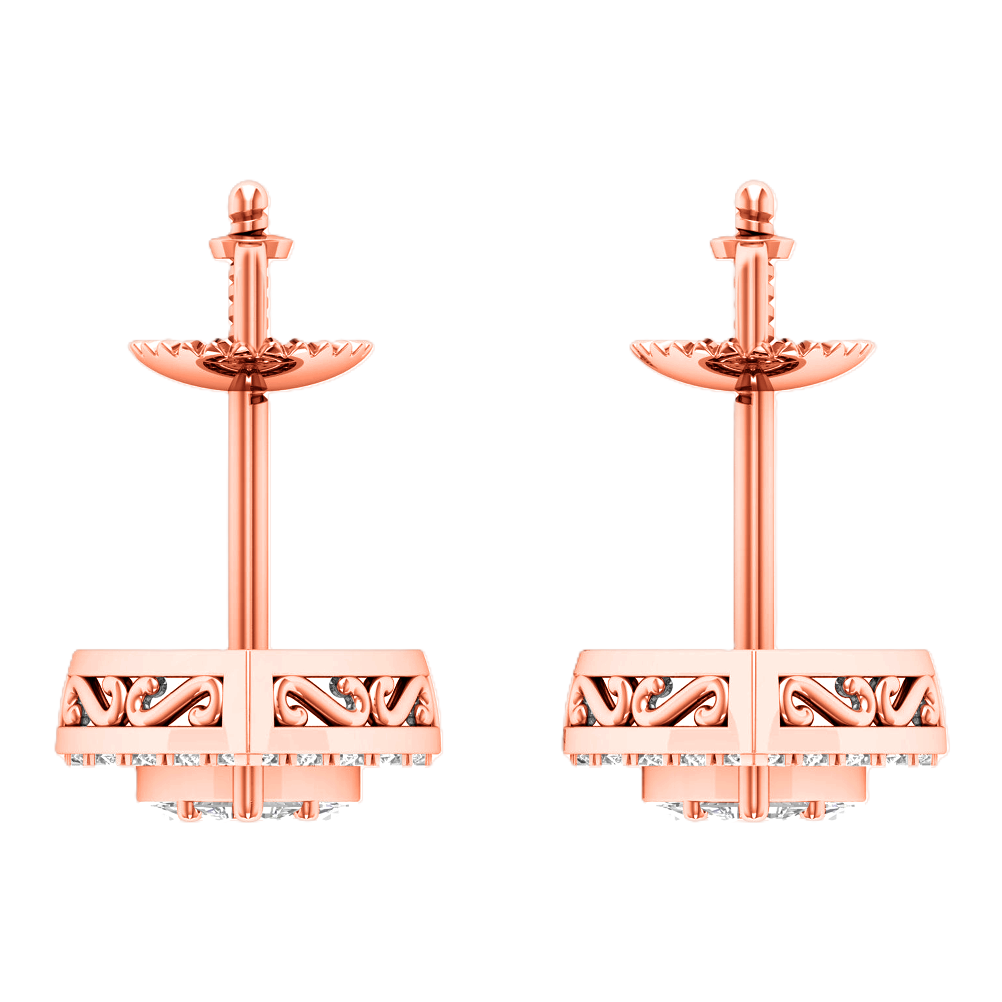Imke Diamanten Stud Oorbellen Markies - 0.9ct