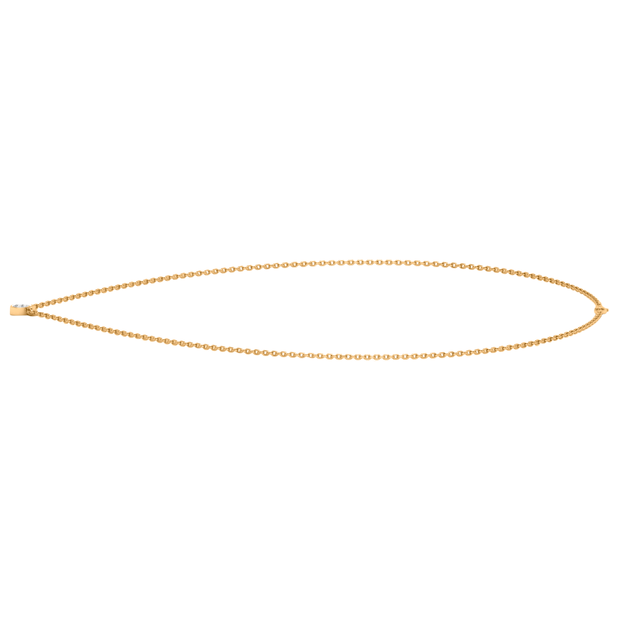 Linda Diamante Ketting Peer - 0.2ct