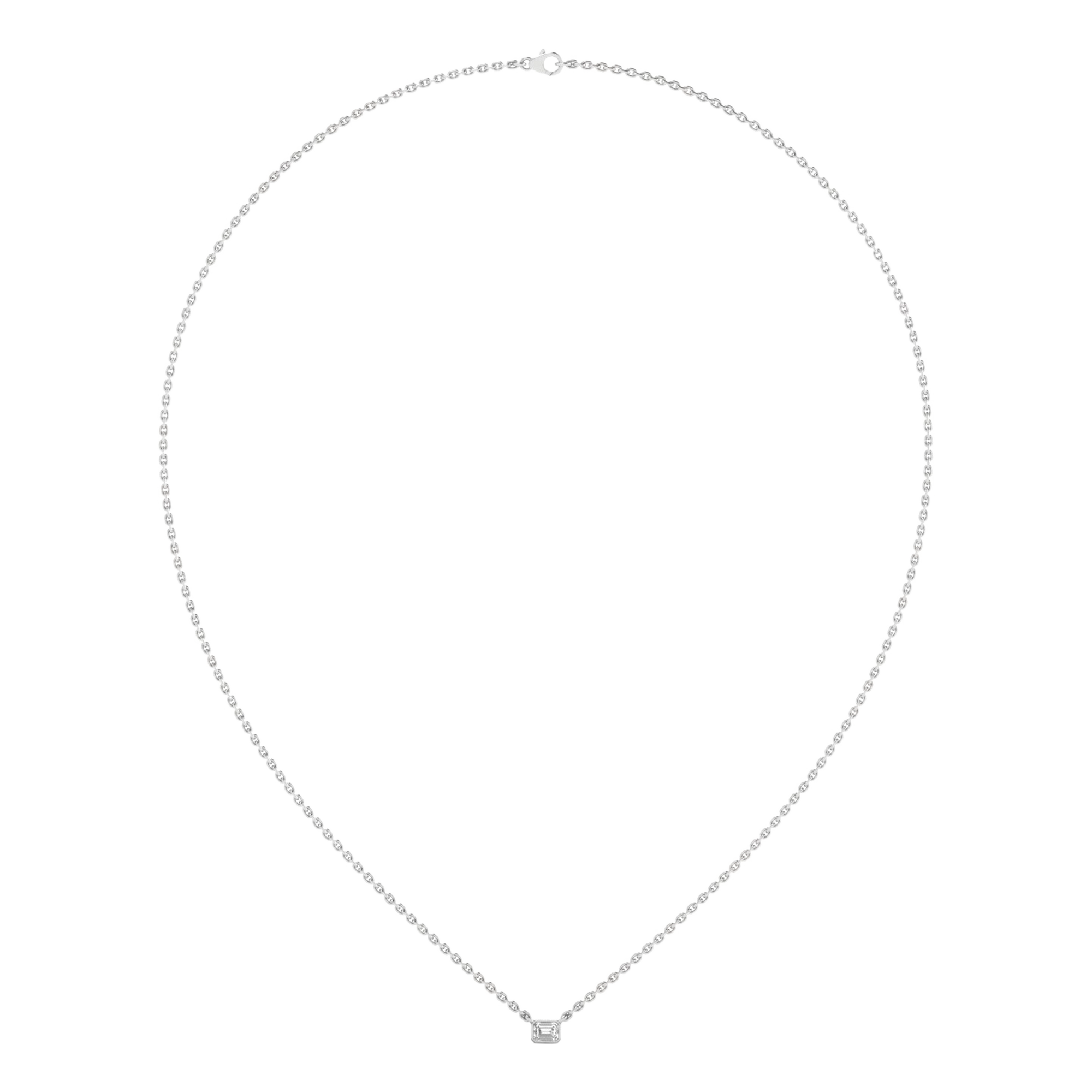 Linda Diamanten Ketting Emerald - 0.2ct