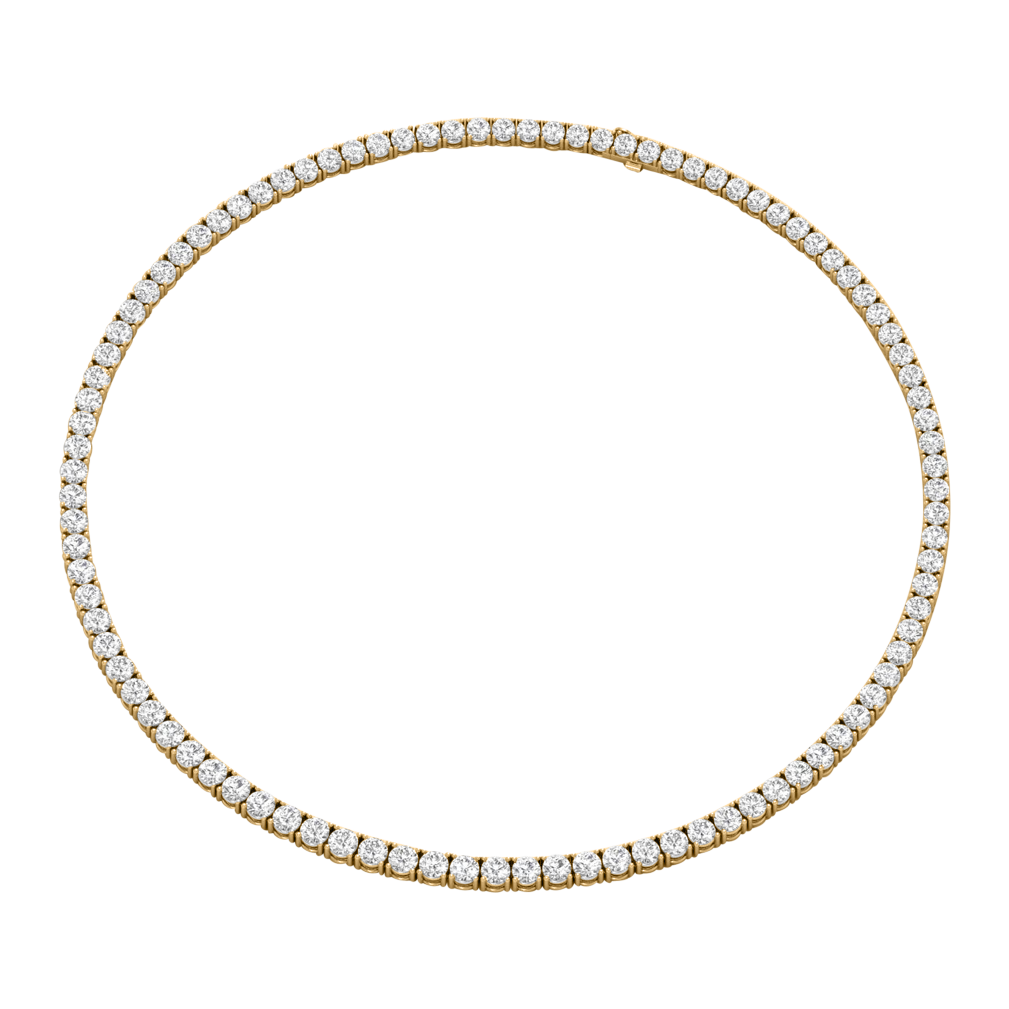 Kette aus 37,39 Karat mit Hauptstein in runder Form von 0,506 Karat - 130
