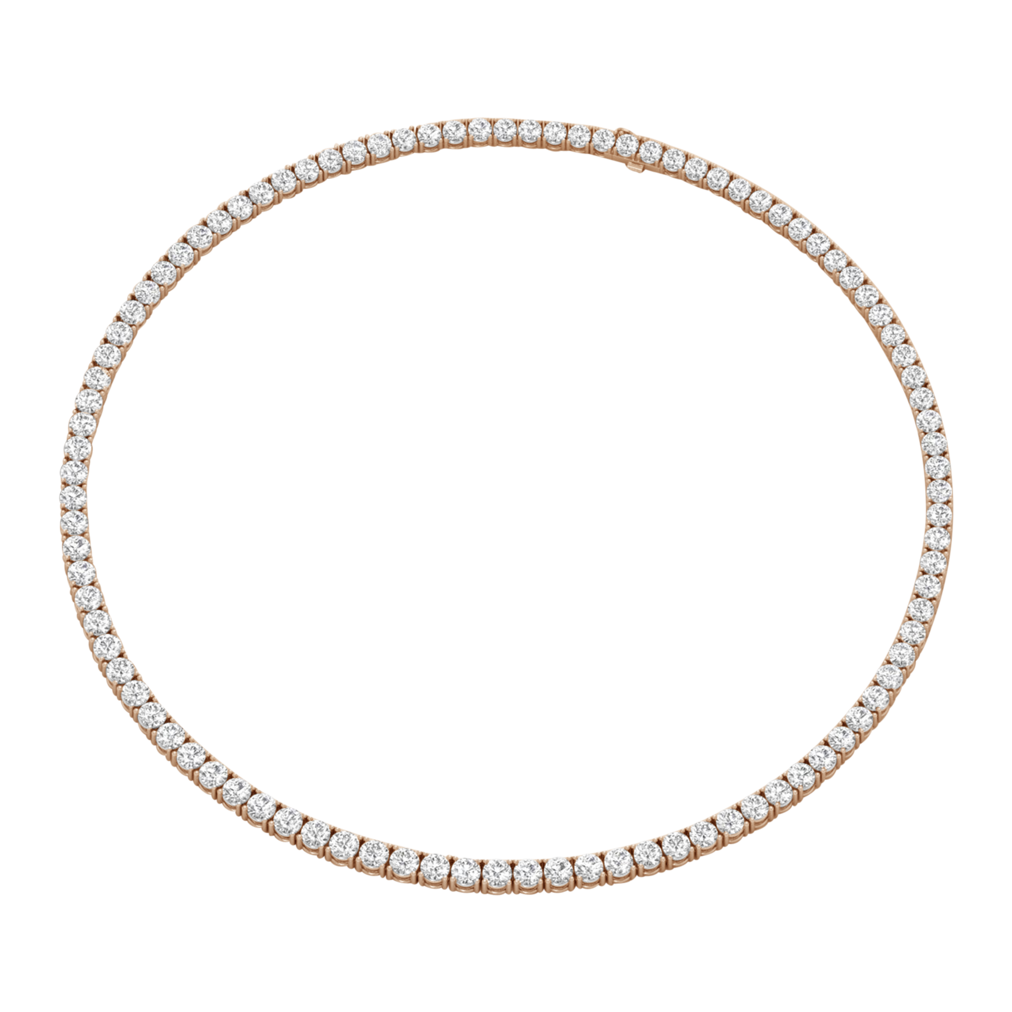 Kette aus 37,39 Karat mit Hauptstein in runder Form von 0,506 Karat - 130