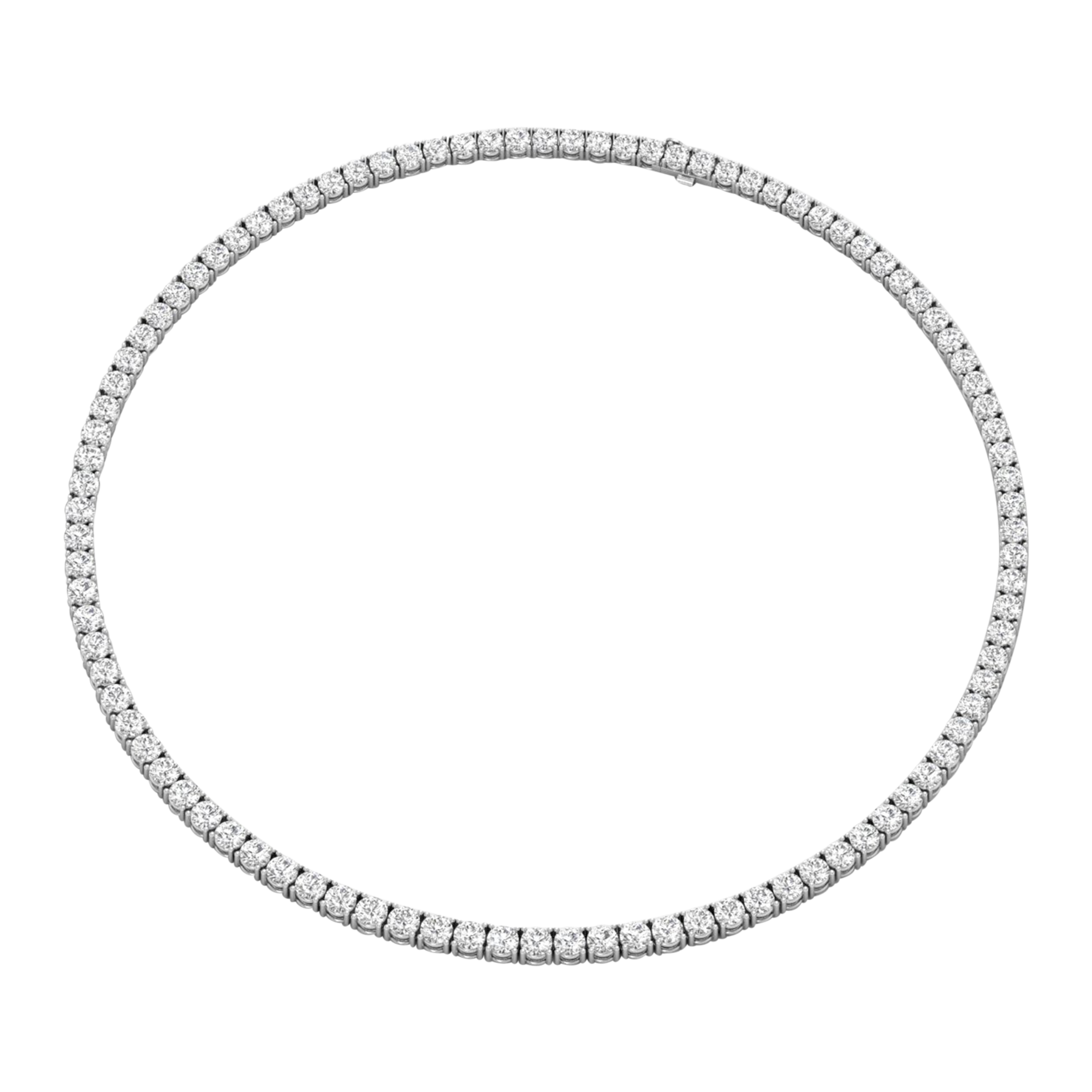 Kette aus 37,39 Karat mit Hauptstein in runder Form von 0,506 Karat - 130