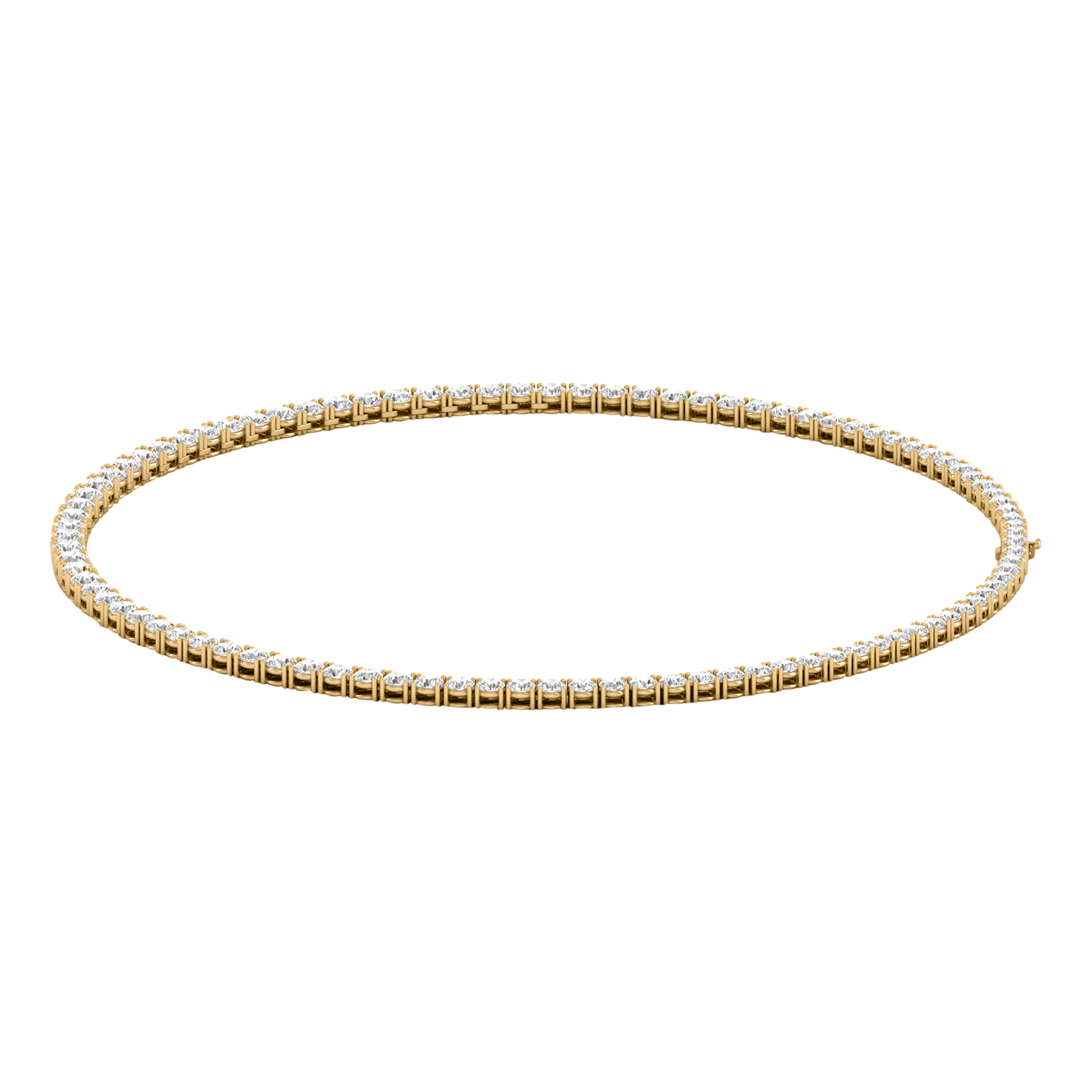 Kette aus 37,39 Karat mit Hauptstein in runder Form von 0,506 Karat - 130