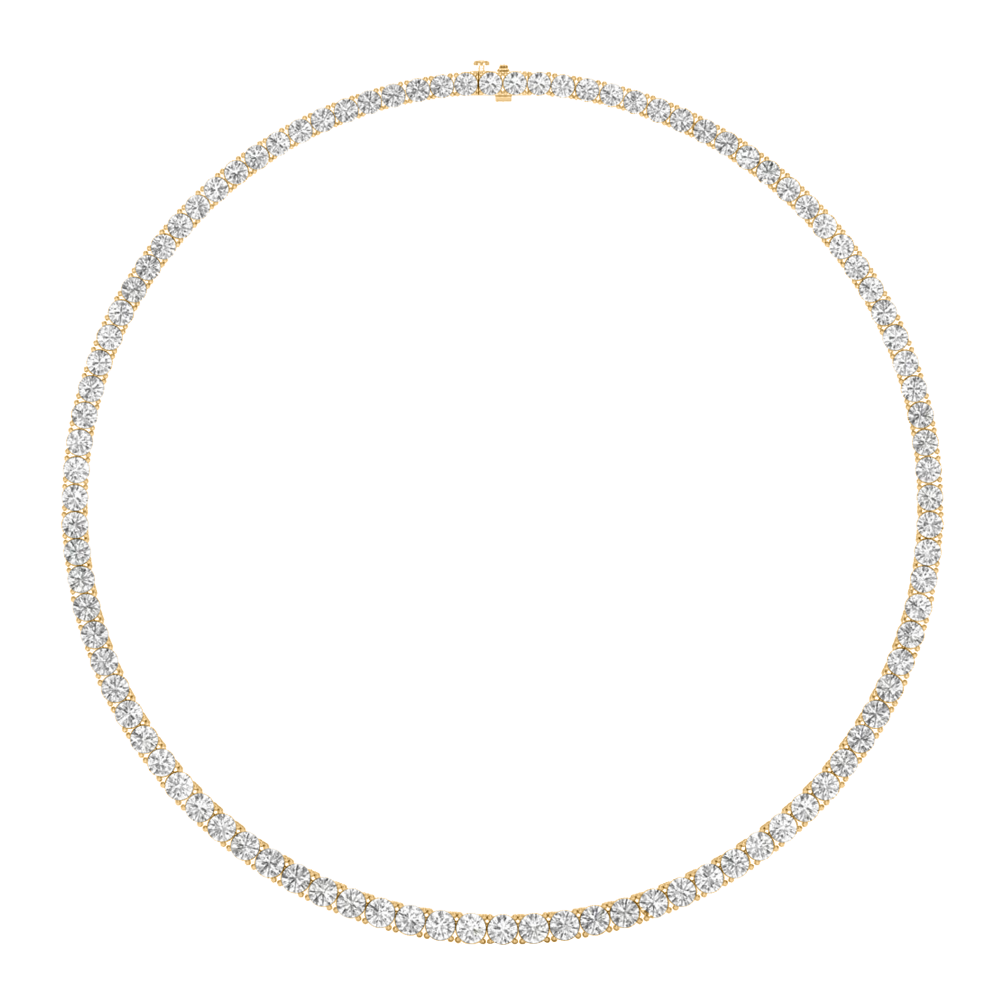 Kette aus 37,39 Karat mit Hauptstein in runder Form von 0,506 Karat - 130
