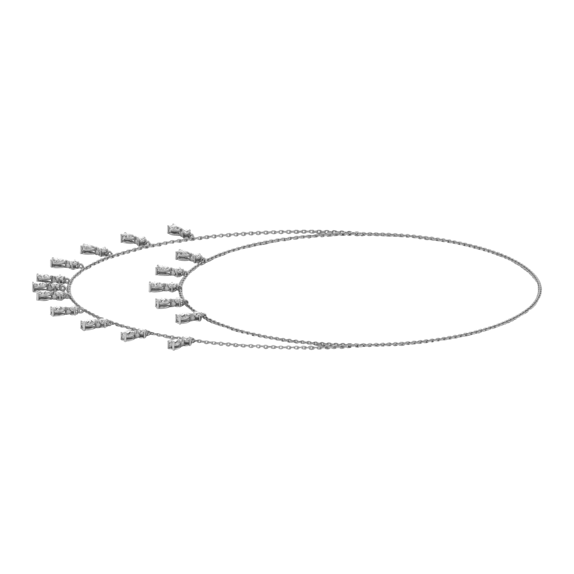 Lumé Diamanten Ketting Briljant & Peer - 6.3ct