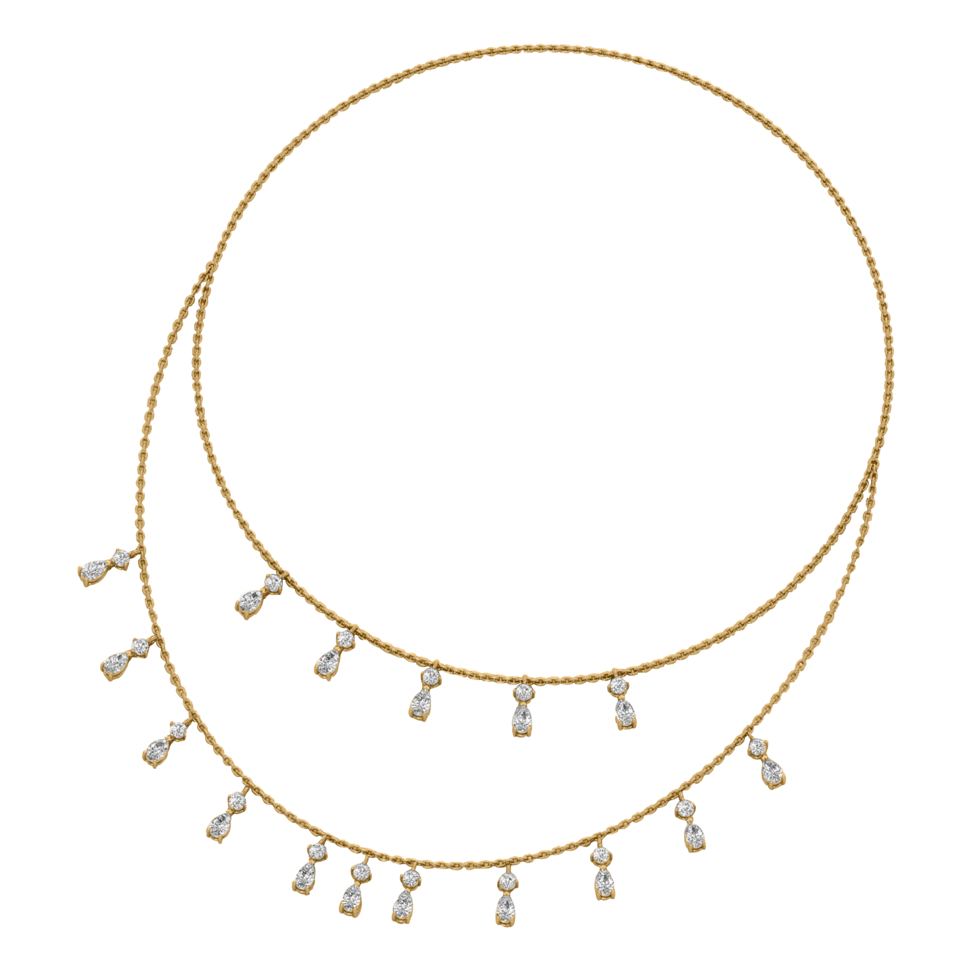 Lumé Diamanten Ketting Briljant & Peer - 6.3ct
