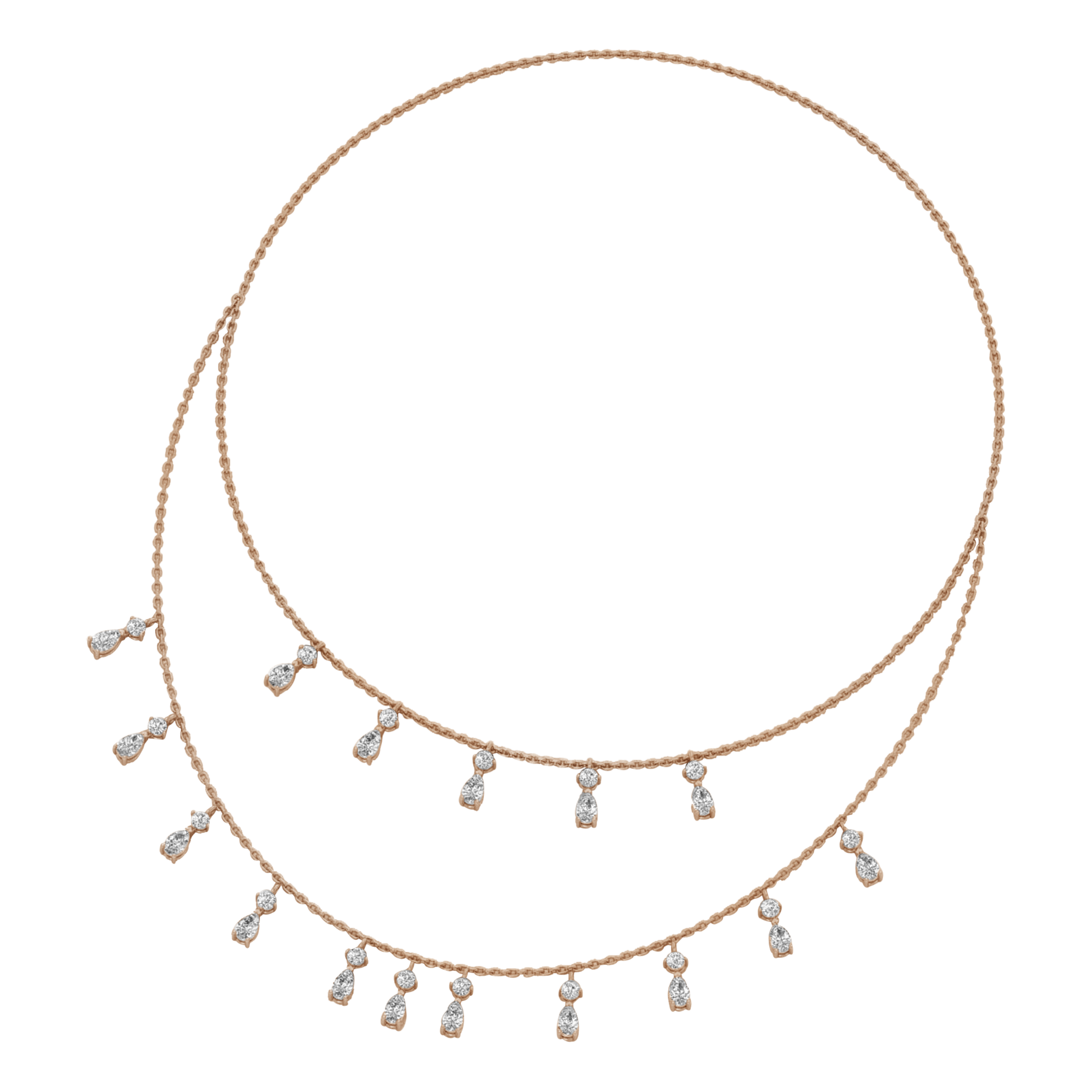 Lumé Diamanten Ketting Briljant & Peer - 6.3ct