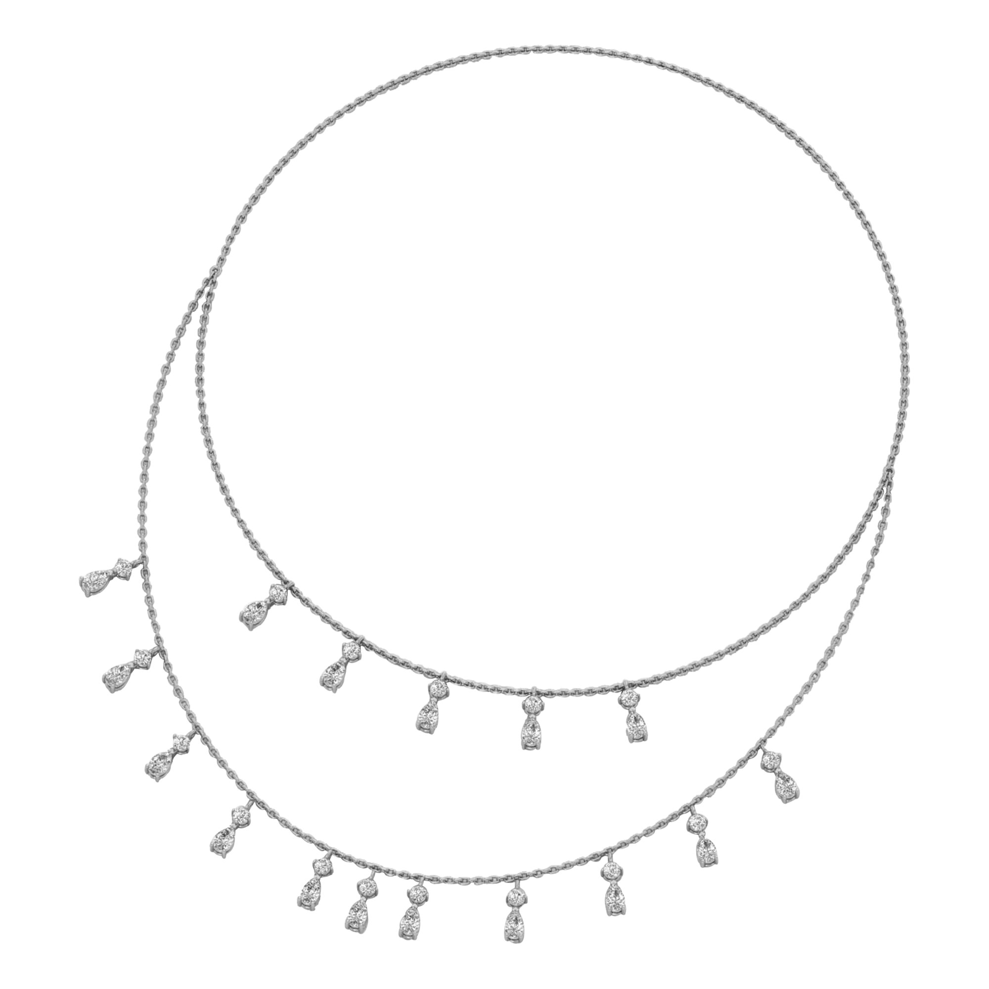 Lumé Diamanten Ketting Briljant & Peer - 6.3ct