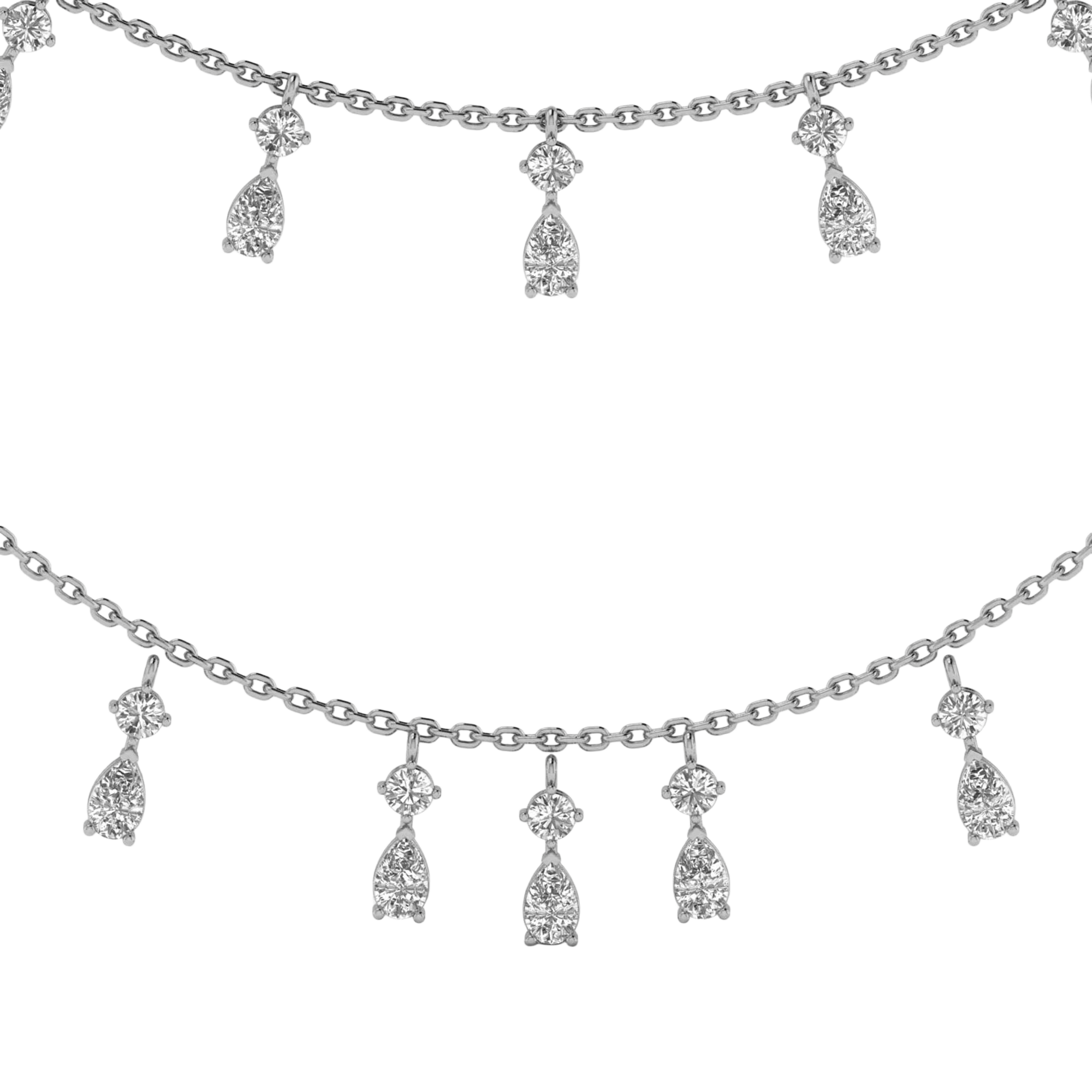 Lumé Diamanten Ketting Briljant & Peer - 6.3ct