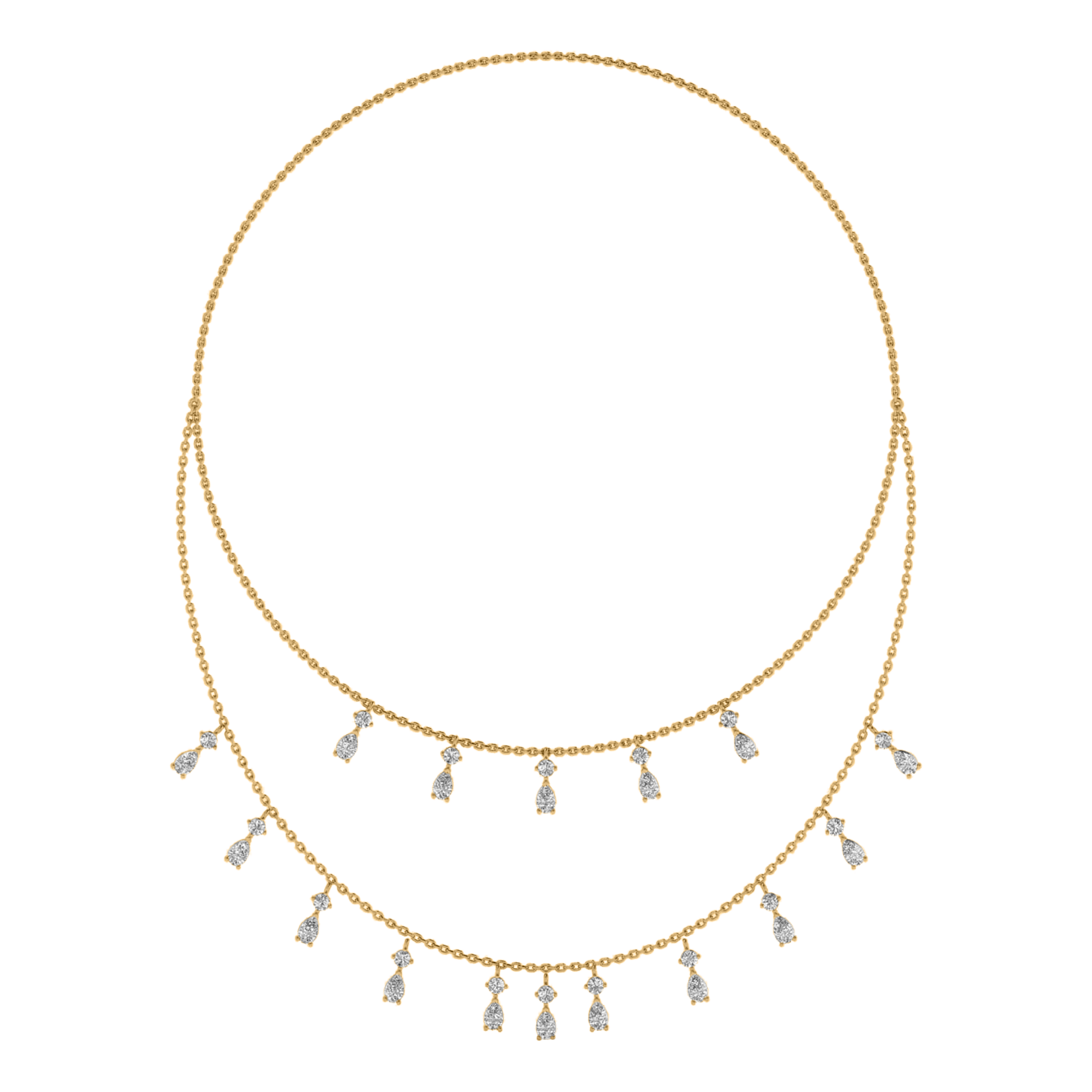 Lumé Diamanten Ketting Briljant & Peer - 6.3ct
