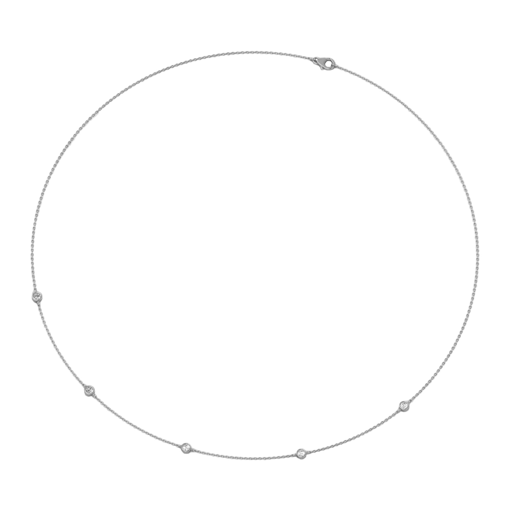 Lisette Diamante Ketting Briljant - 0.2ct