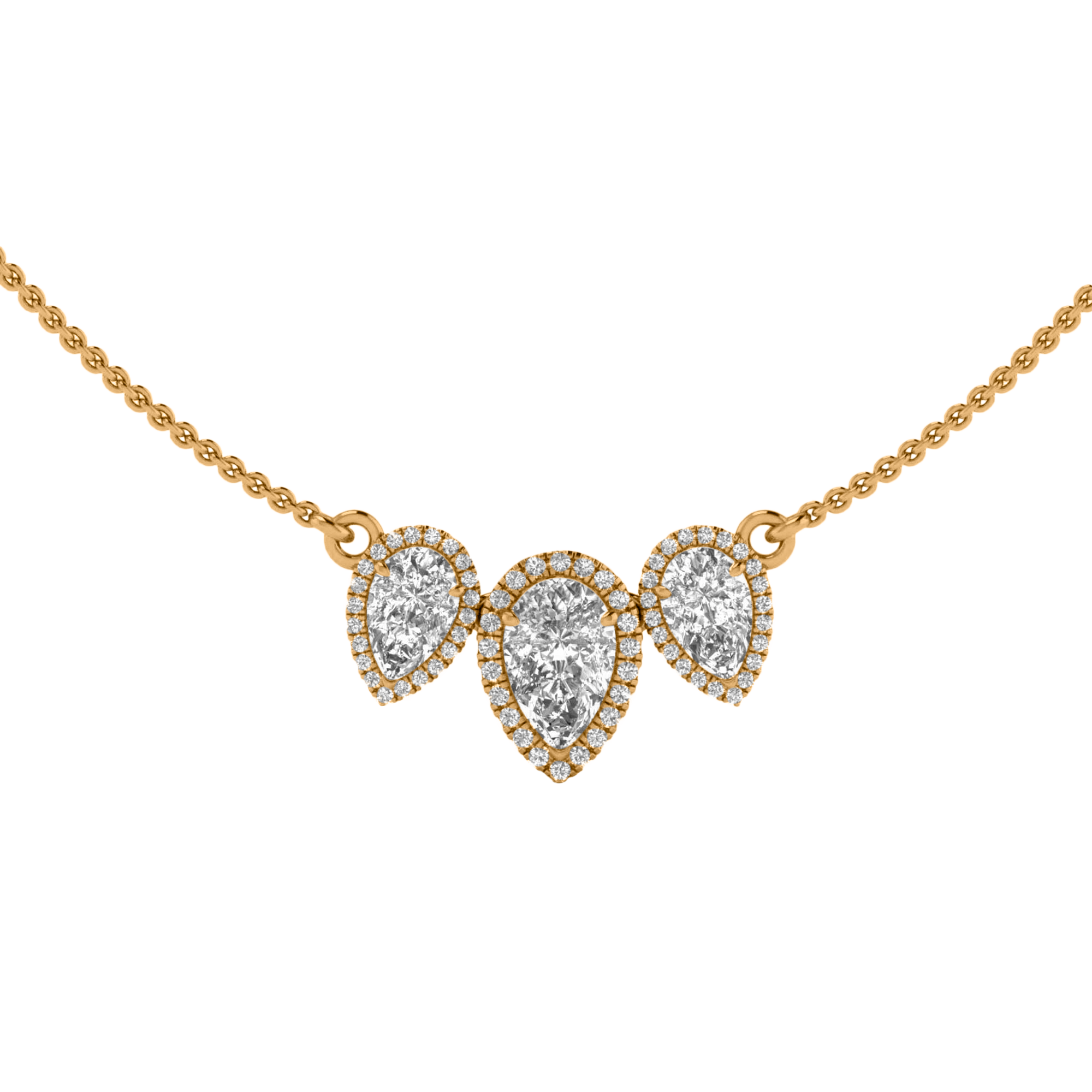 Jamie Diamond Necklace Pear - 2.3ct