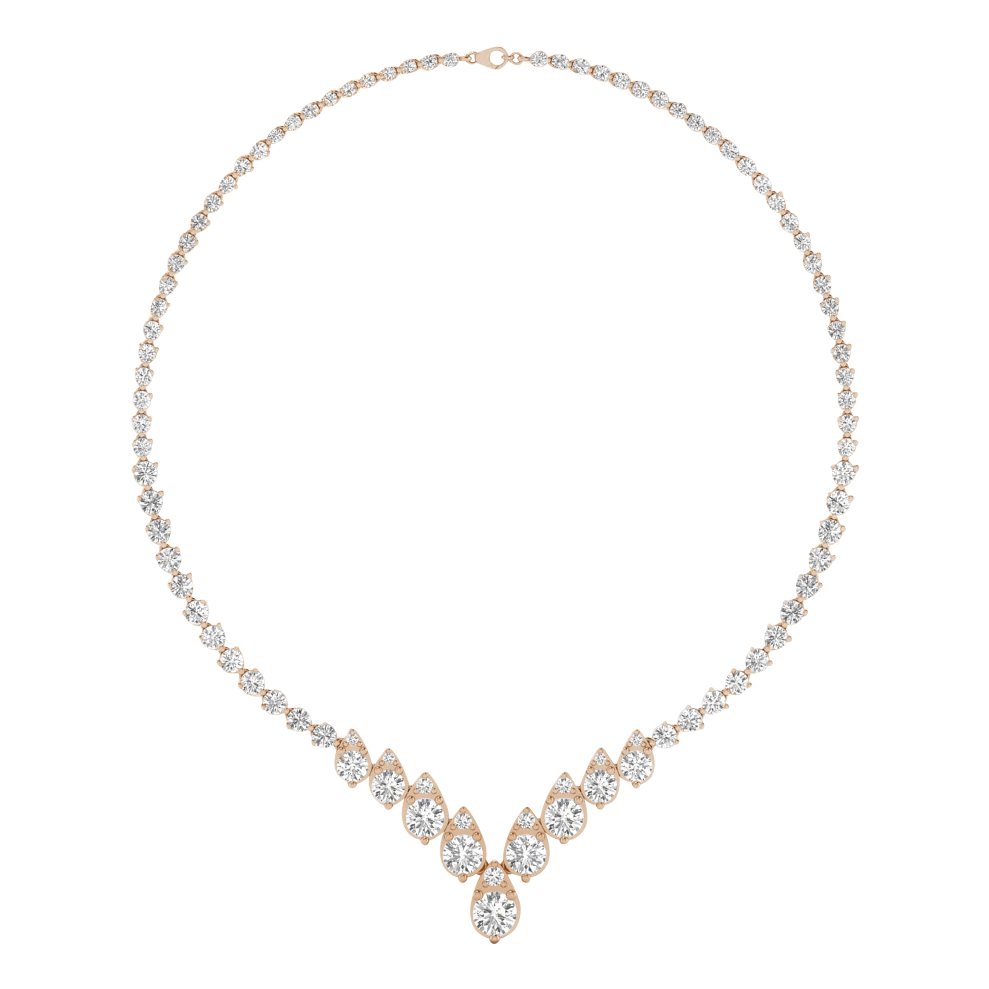 Thessa Diamond Necklace Brilliant - 17.5ct