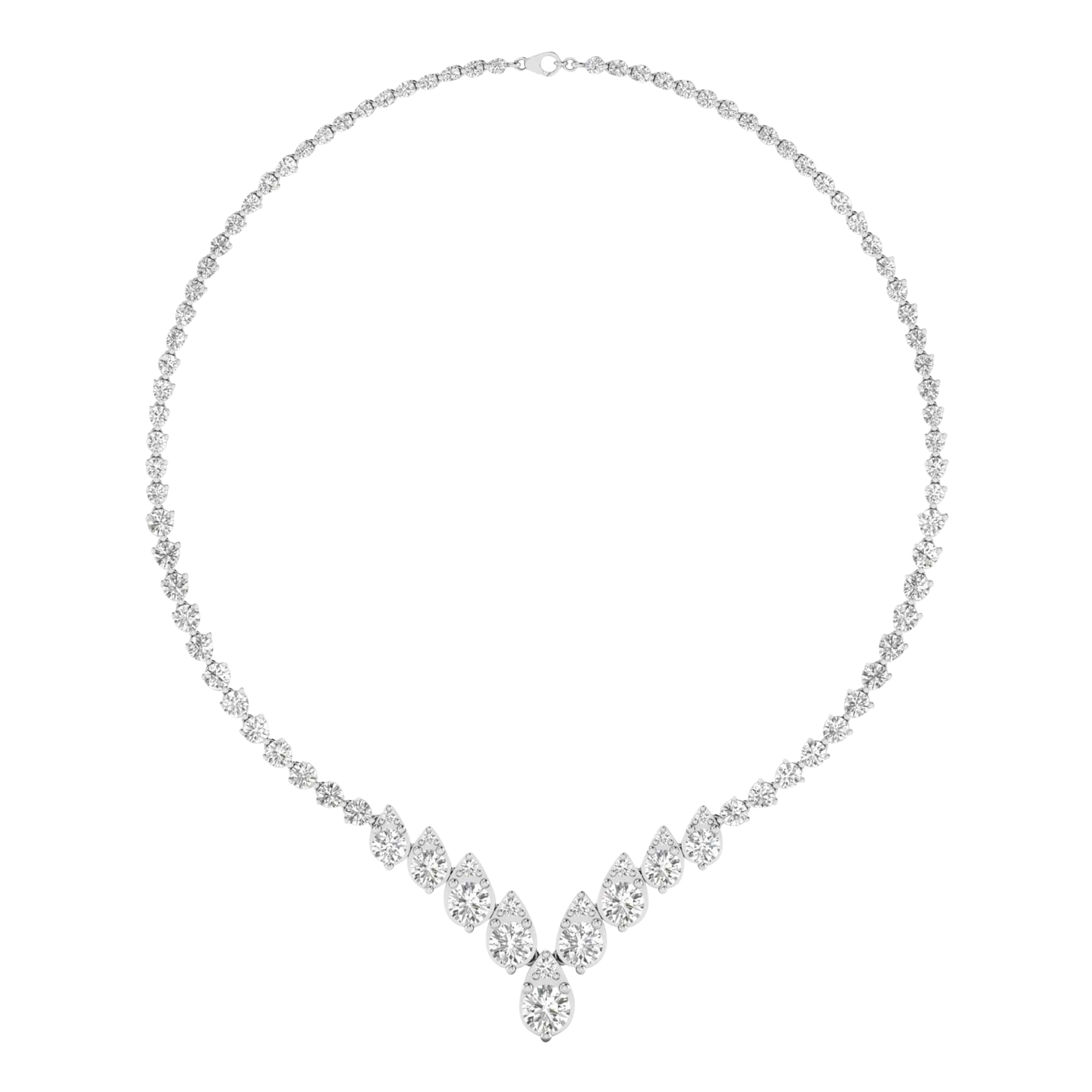 Thessa Diamond Necklace Brilliant - 17.5ct
