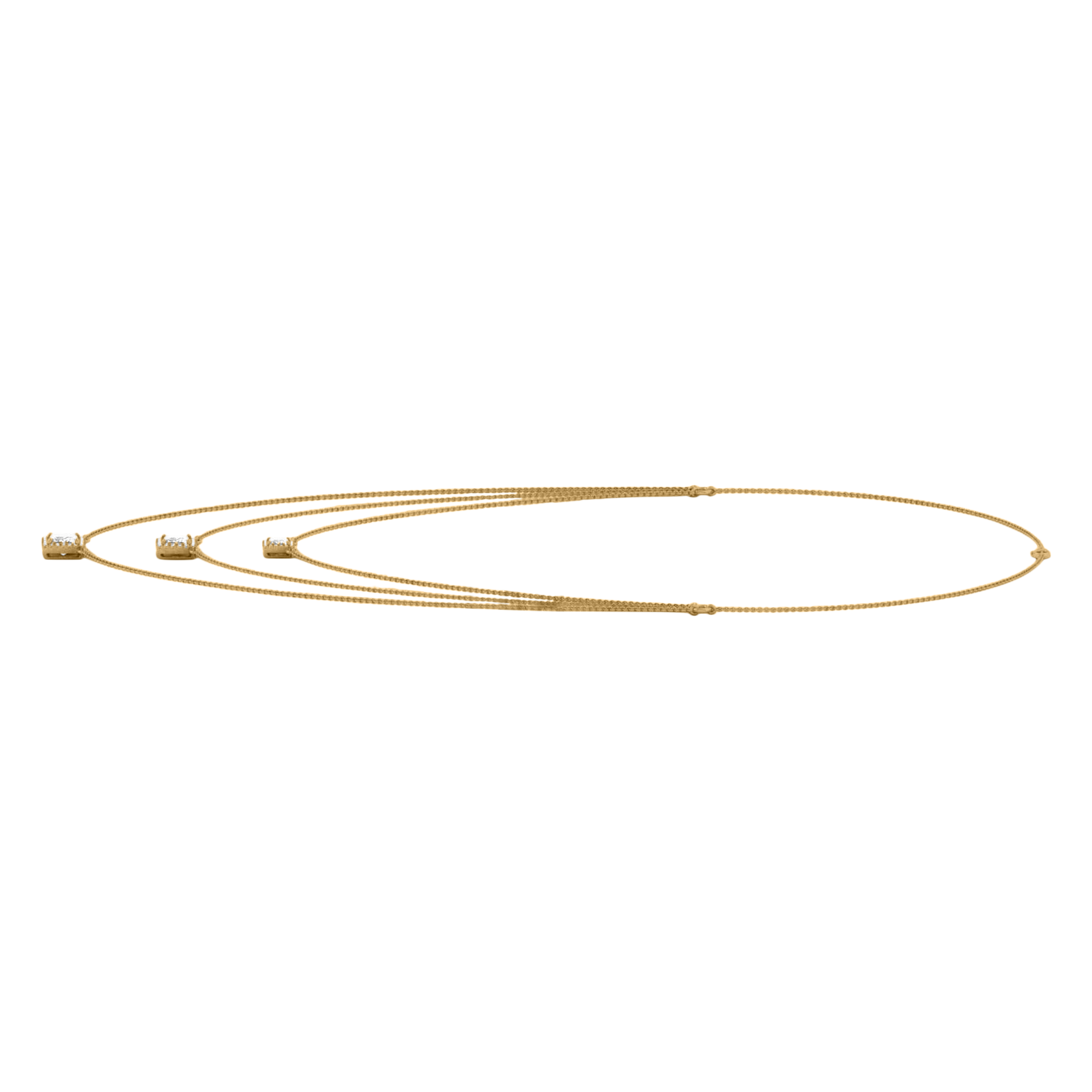 Jamie Diamanten Tennisketting Princess - 3.4ct
