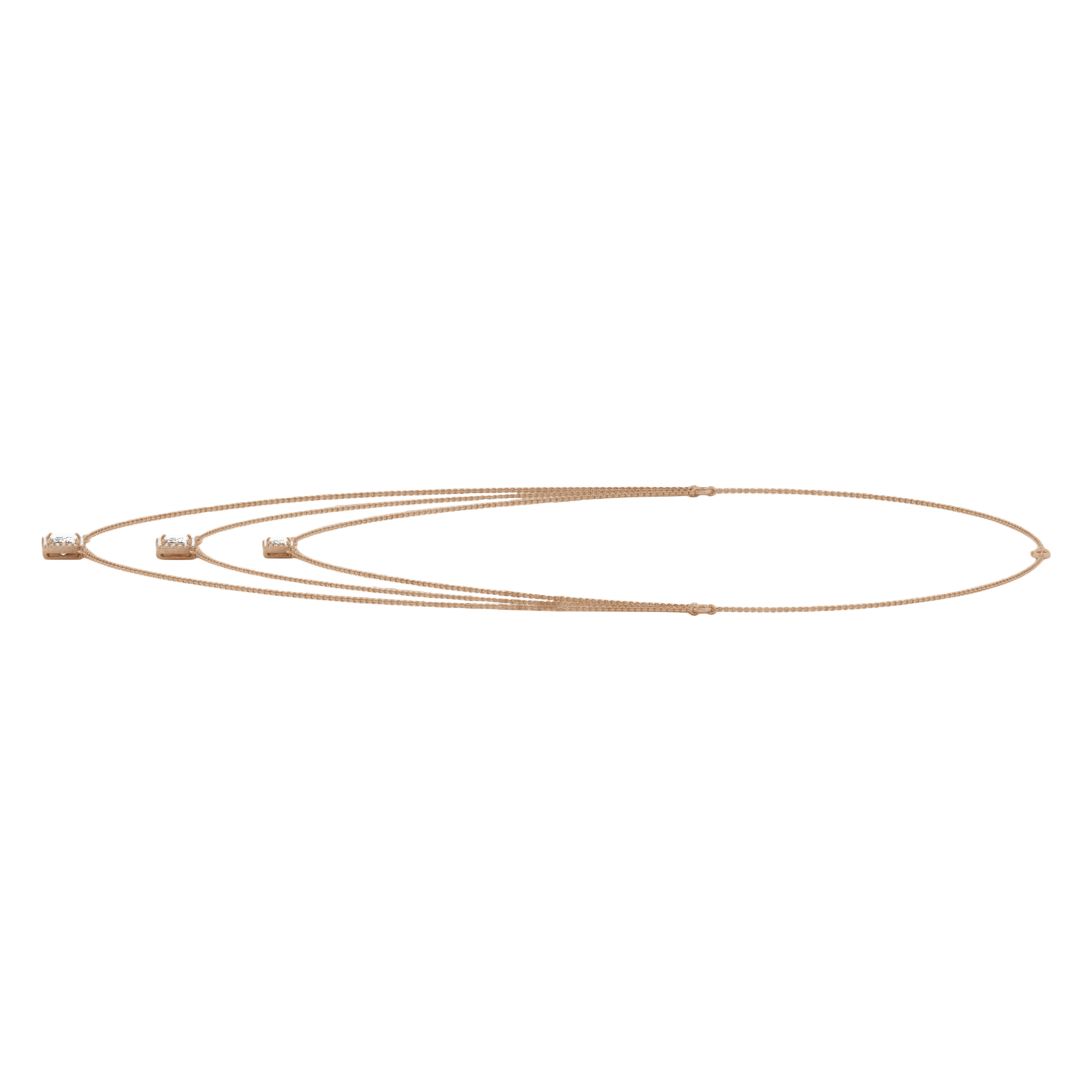 Jamie Diamanten Tennisketting Princess - 3.4ct