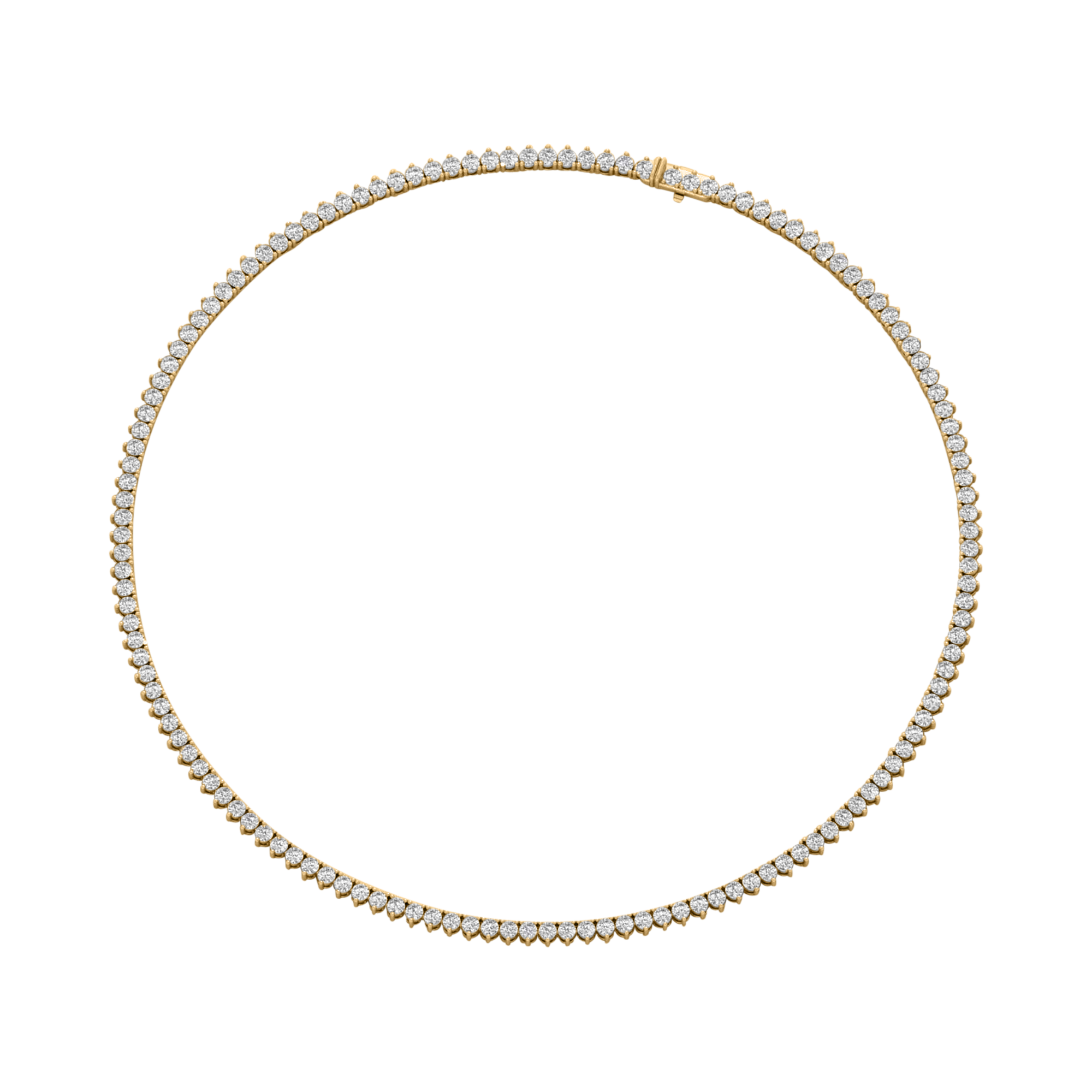 Azura Diamanten Tennisketting Briljant - 10ct