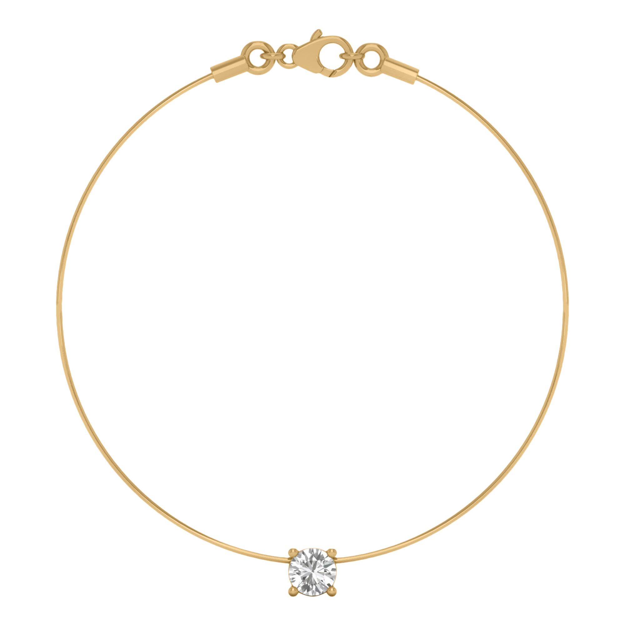 Cyril Diamanten Ketting Briljant - 0.5ct