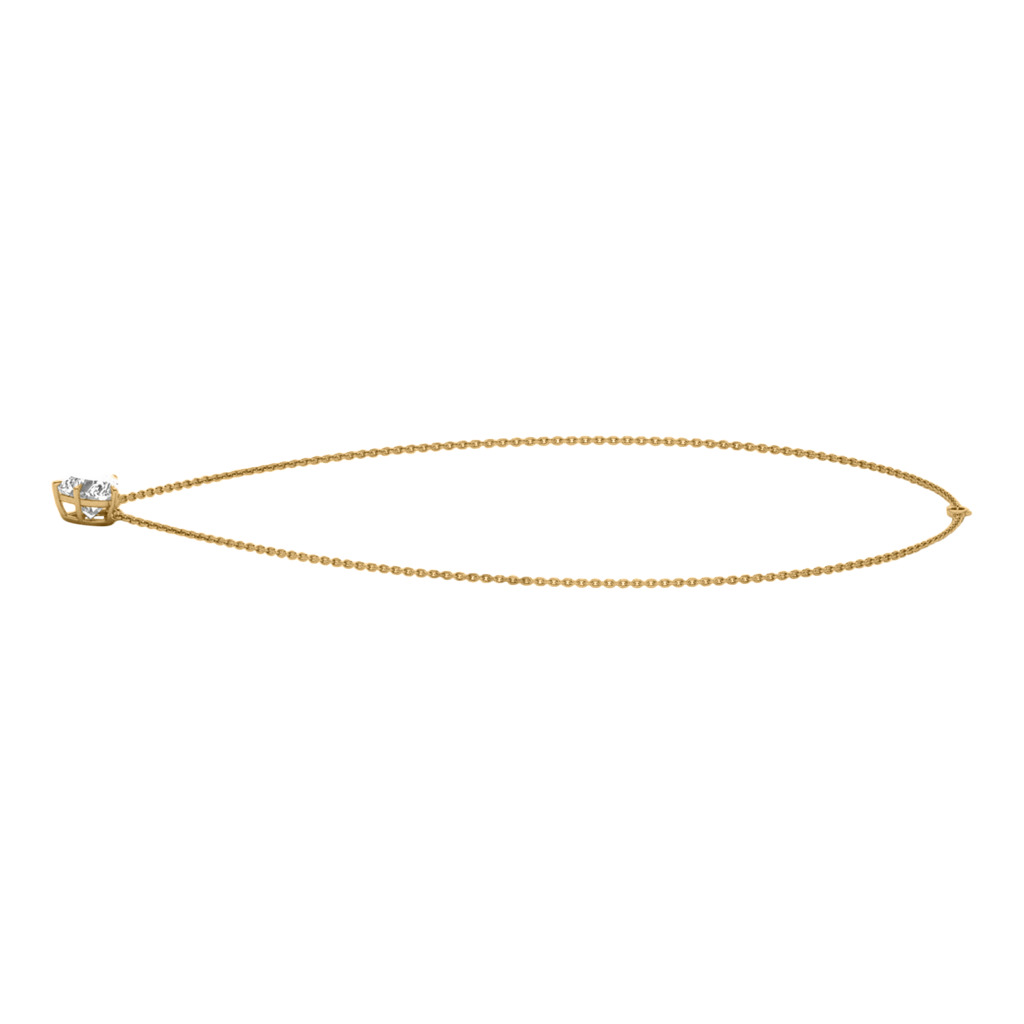 Rosalie Diamanten Ketting Hart - 6.7ct