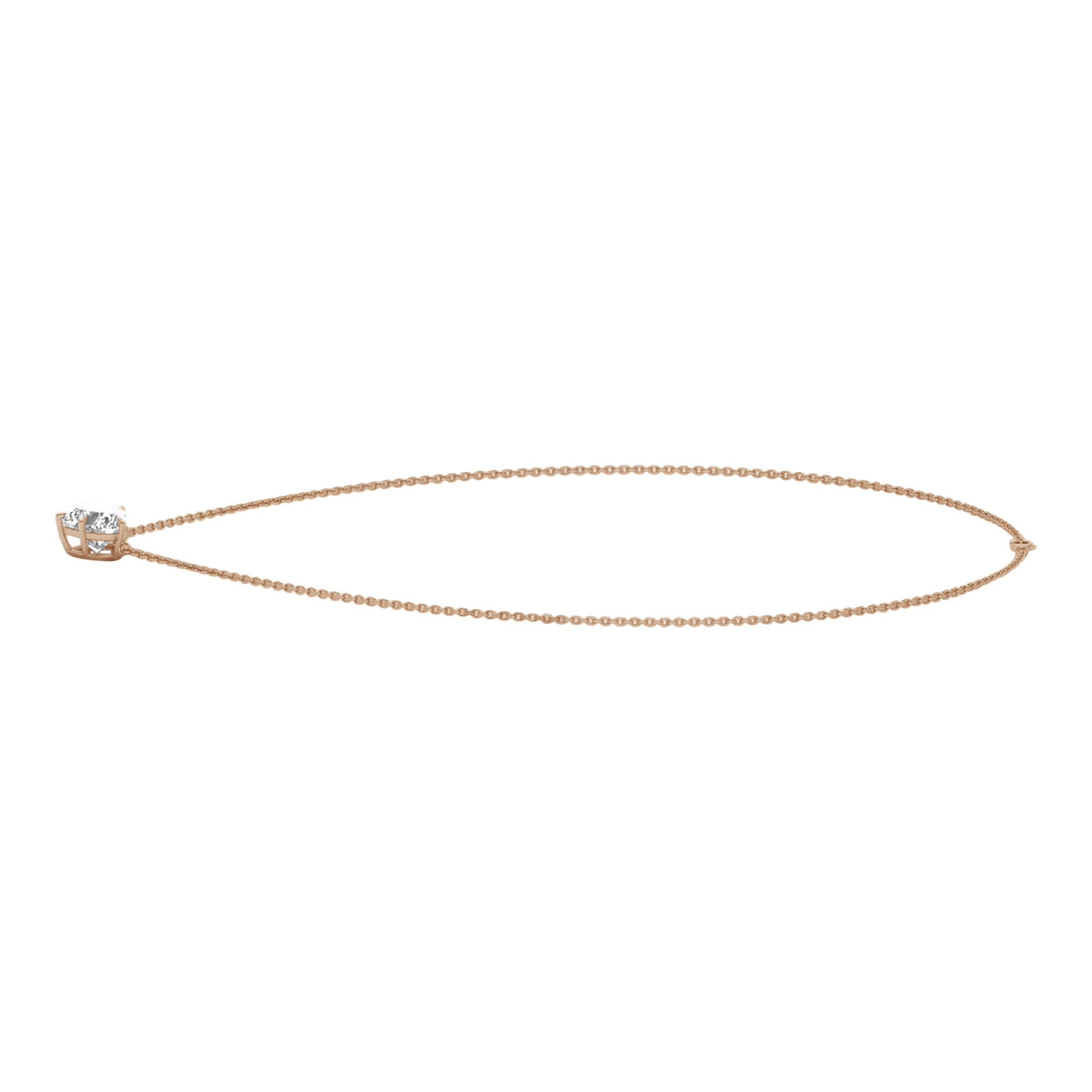 Rosalie Diamanten Ketting Hart - 6.7ct