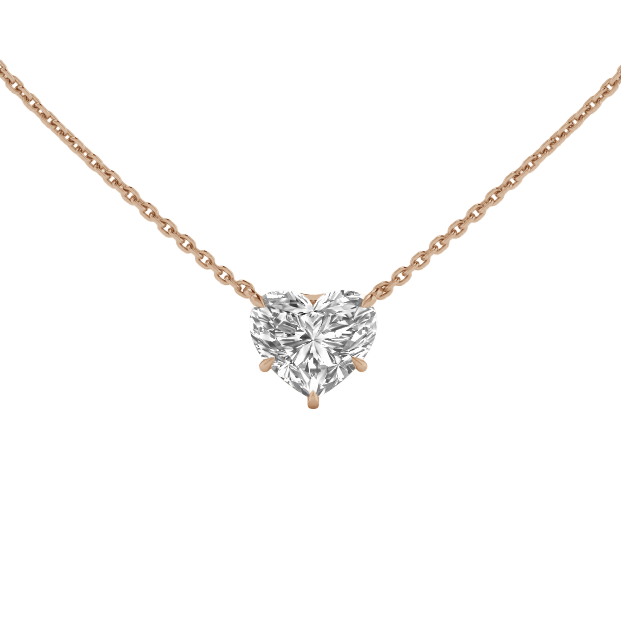 Rosalie Diamanten Ketting Hart - 6.7ct
